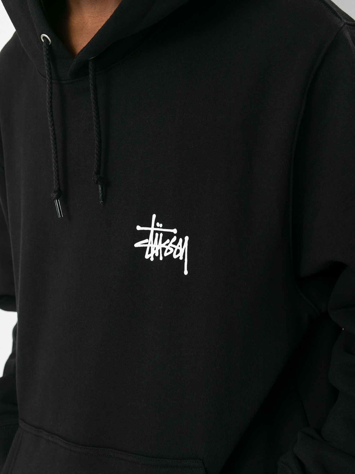 Stussy Kapucnis pulóver Basic HD (black)