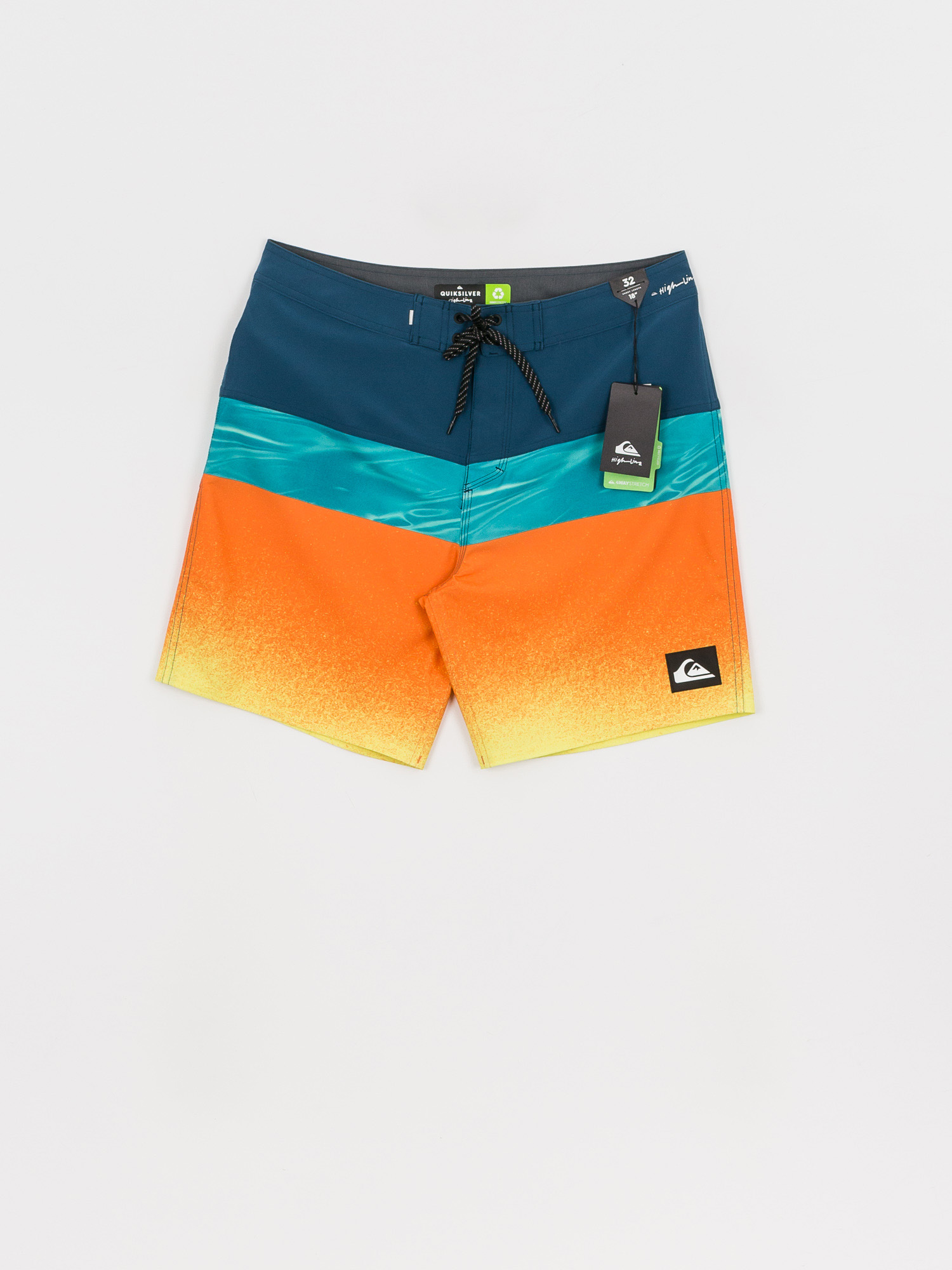 Quiksilver Highline Hold Down 18 Boardshort (majolica blue)