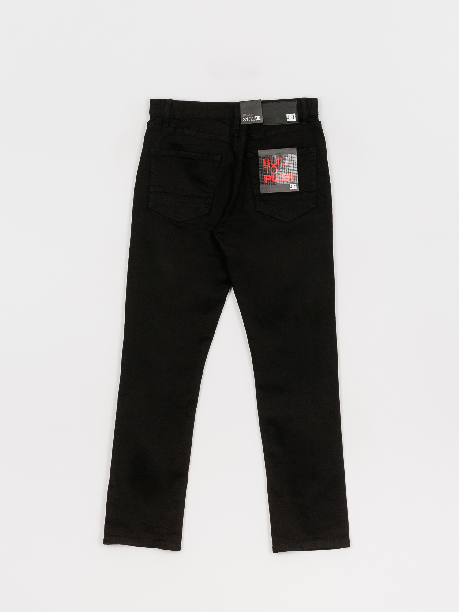 DC Worker Straight Kisnadrág (black rinse)