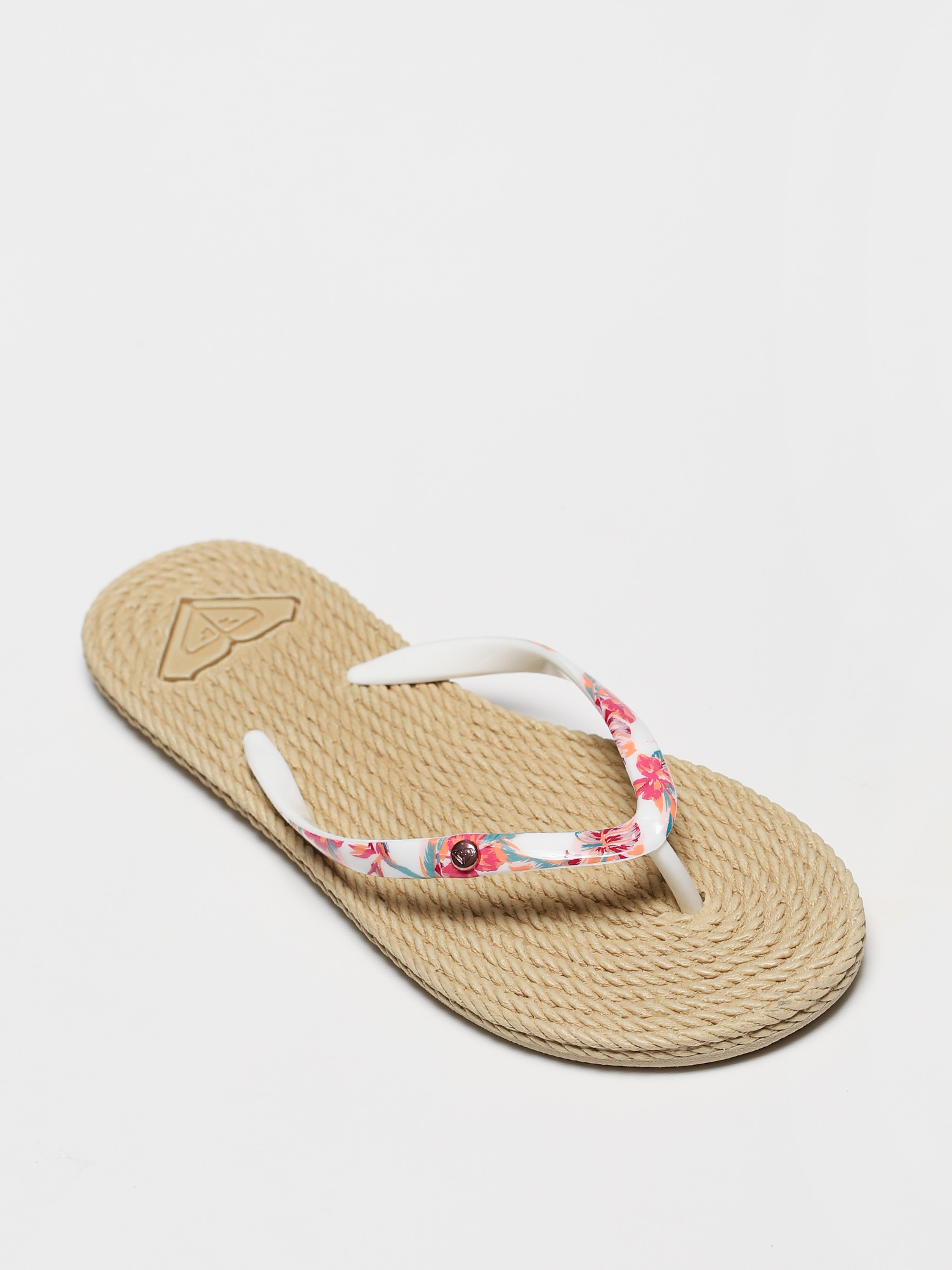Roxy South Beach II Wmn Flip-flop papucsok (white ringer)