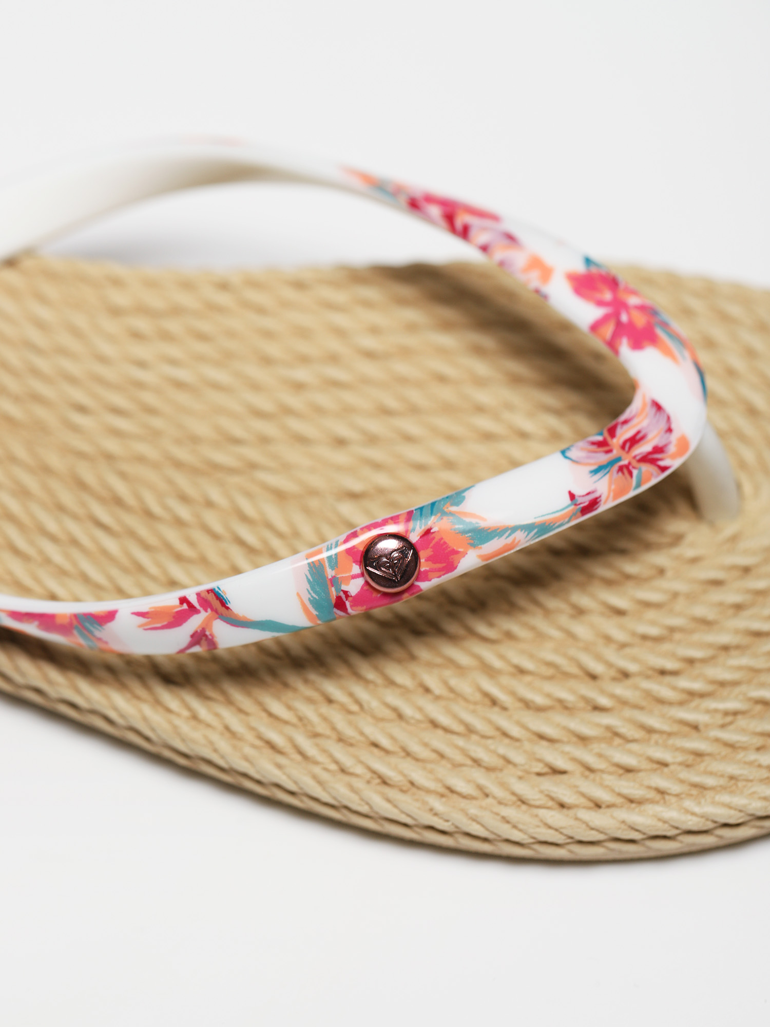 Roxy South Beach II Wmn Flip-flop papucsok (white ringer)