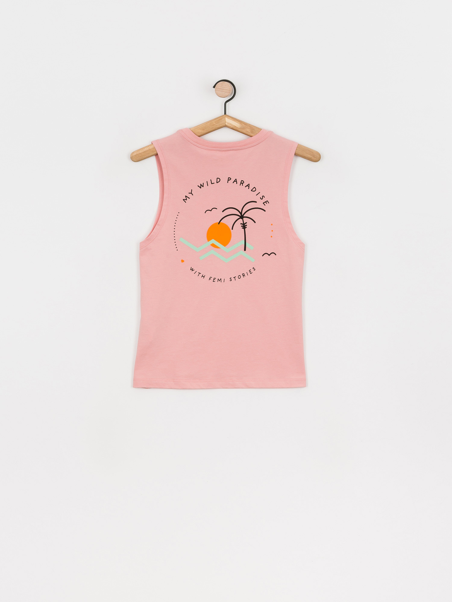 Femi Stories Nuka Wmn Ujjatlan felső (pnk)