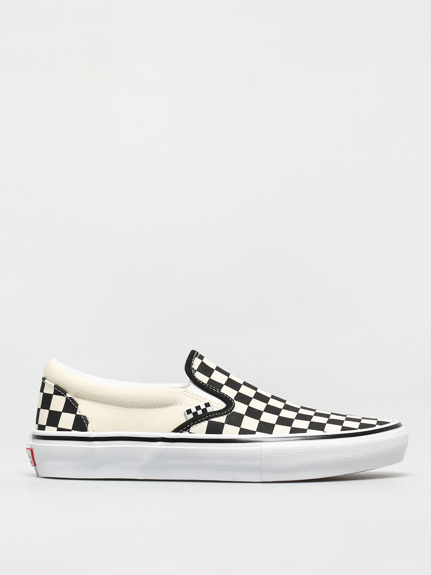 Vans Skate Slip On Cipu0151k (checkerboard black/off white)