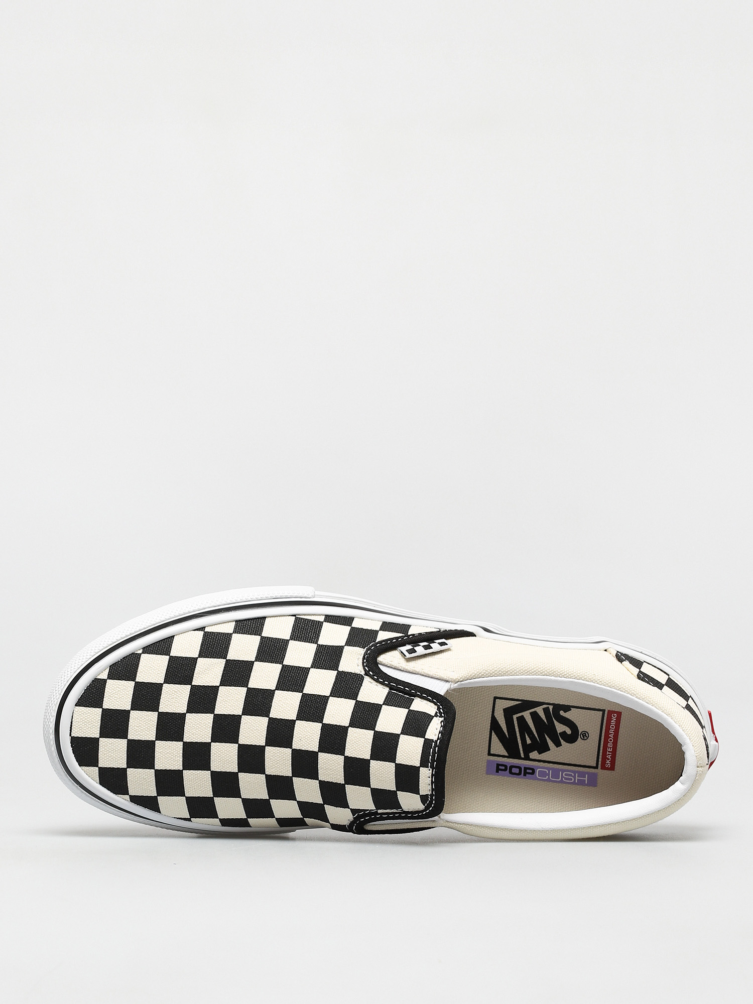 Vans Skate Slip On Cipők (checkerboard black/off white)