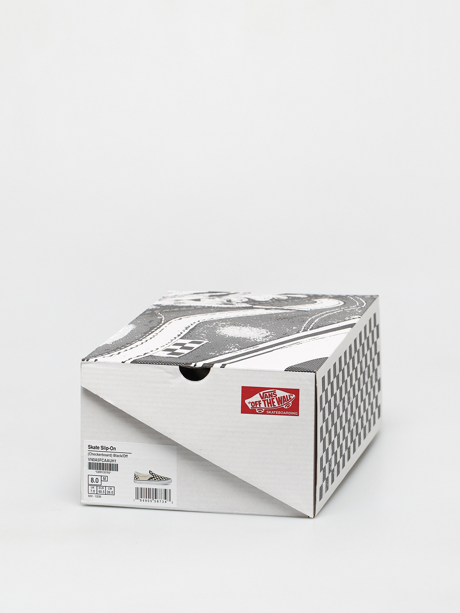 Vans Skate Slip On Cipők (checkerboard black/off white)