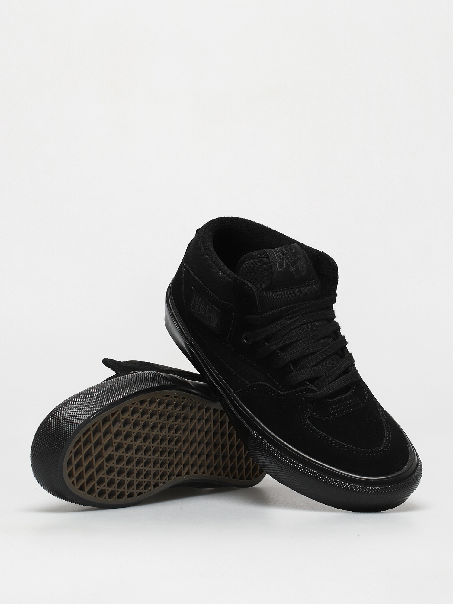 Vans Skate Half Cab Cipők (black/black)