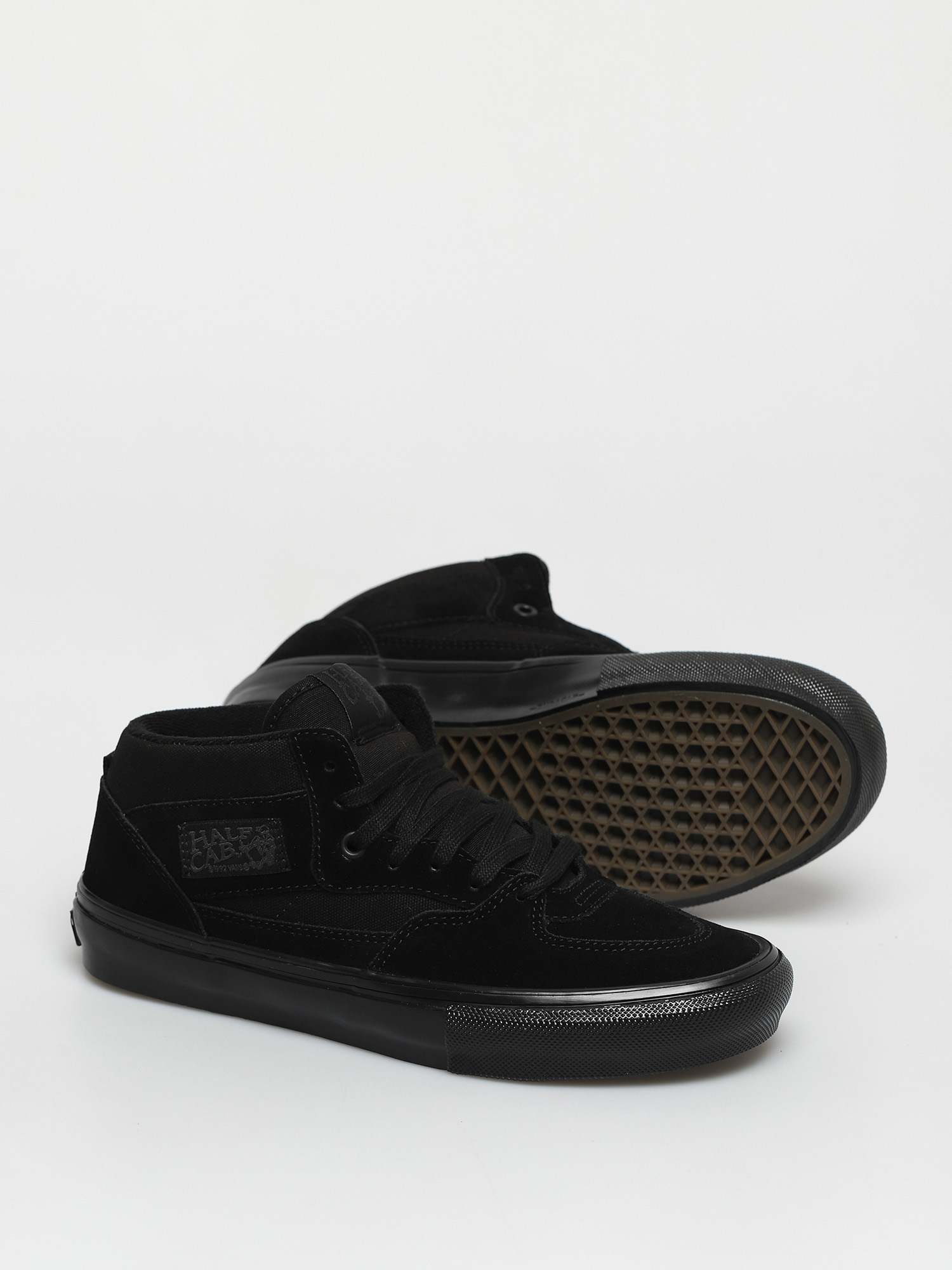 Vans Skate Half Cab Cipők (black/black)