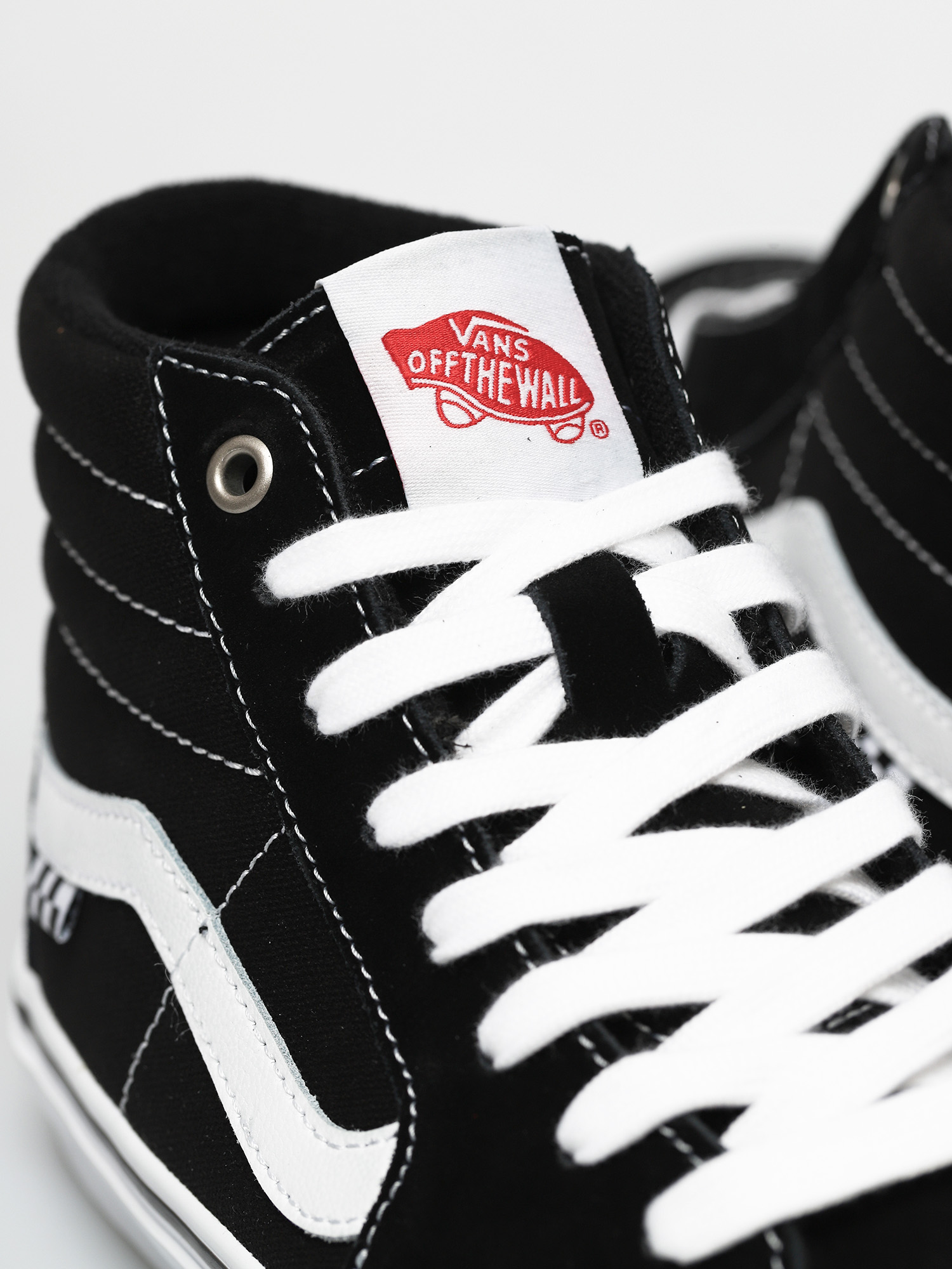 Vans Skate Sk8 Hi Cipők (black/white)