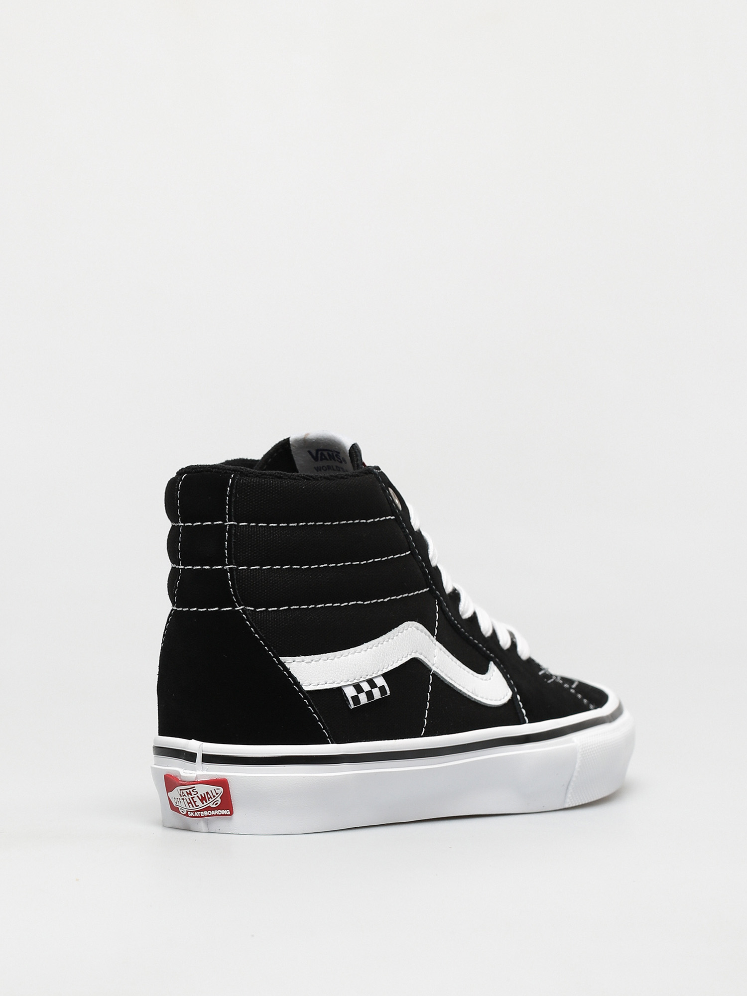 Vans Skate Sk8 Hi Cipők (black/white)