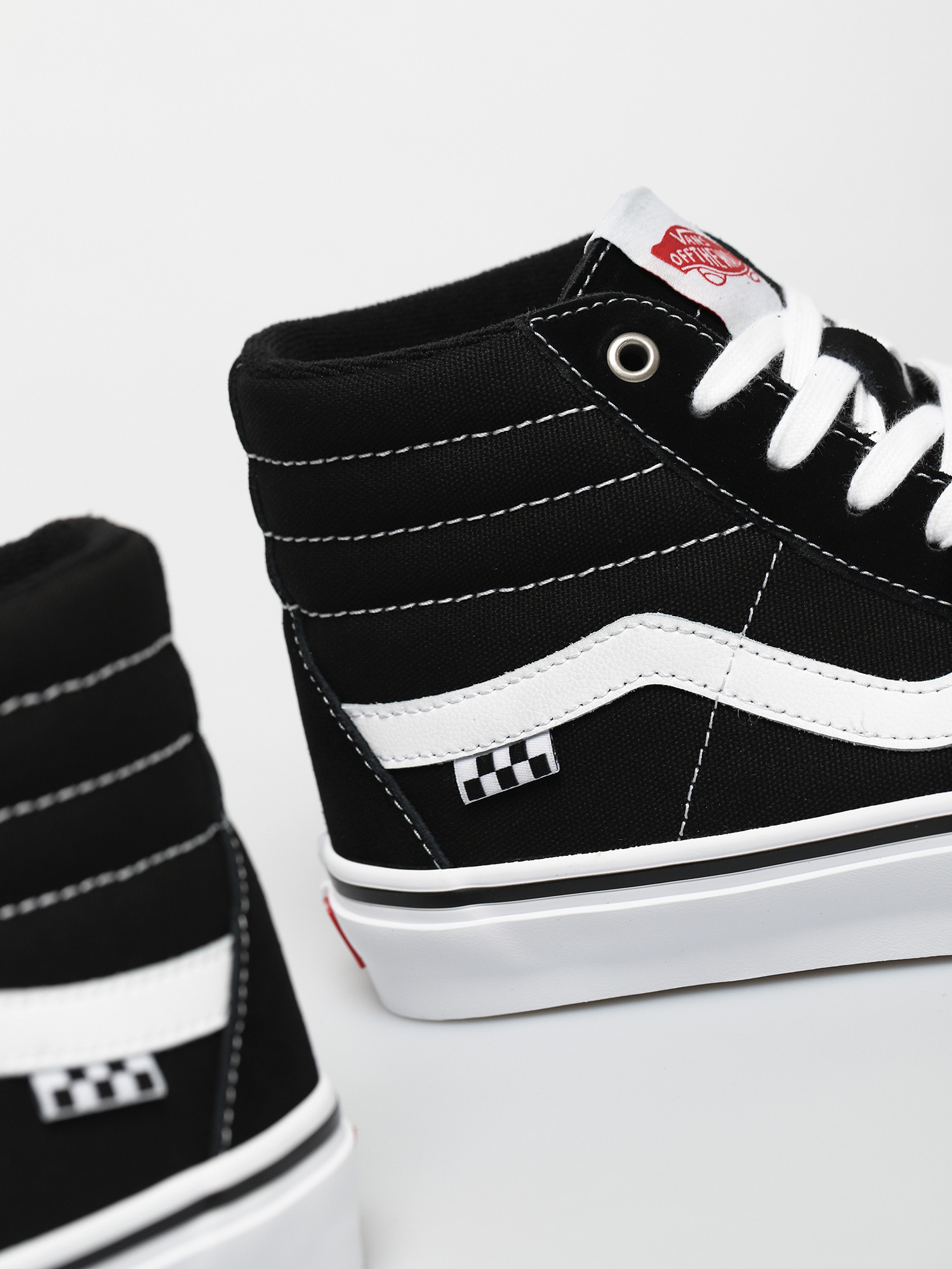 Vans Skate Sk8 Hi Cipők (black/white)