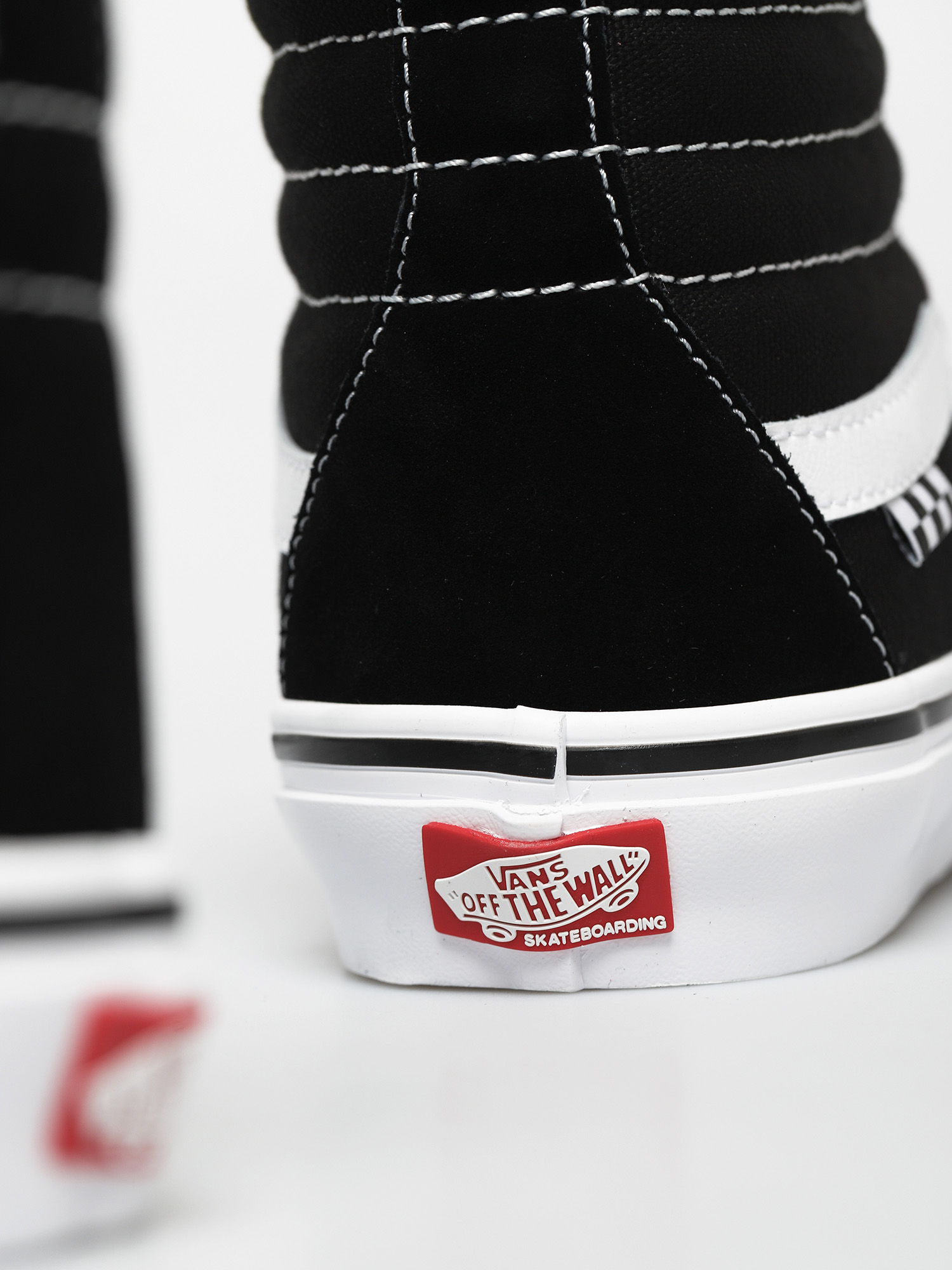 Vans Skate Sk8 Hi Cipők (black/white)