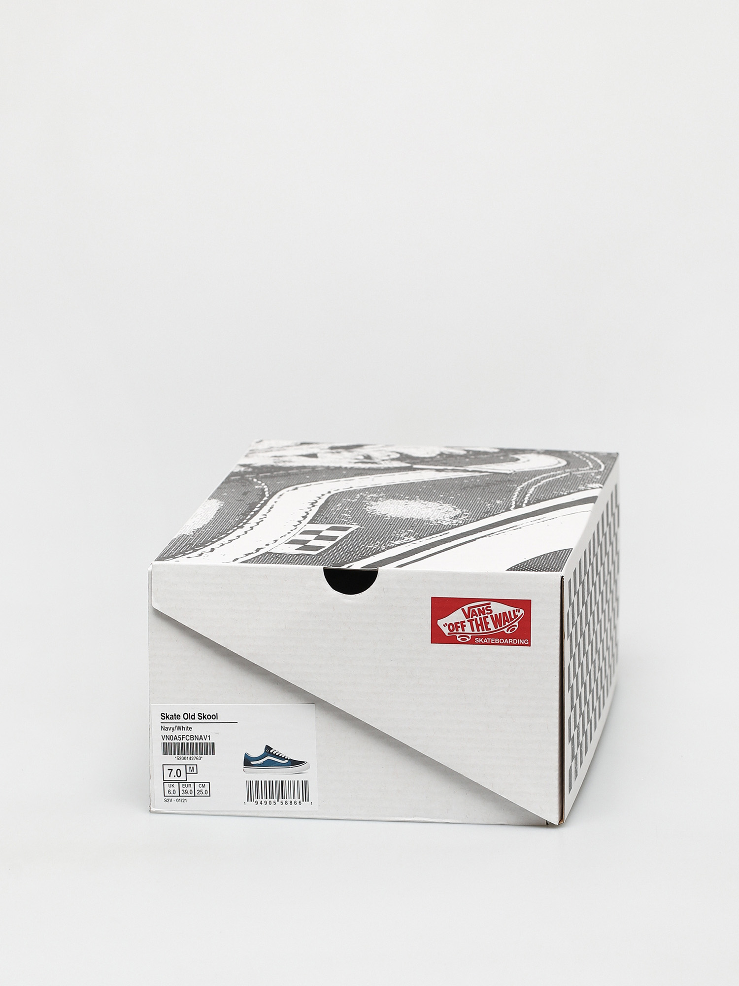 Vans Skate Old Skool Cipők (navy/white)