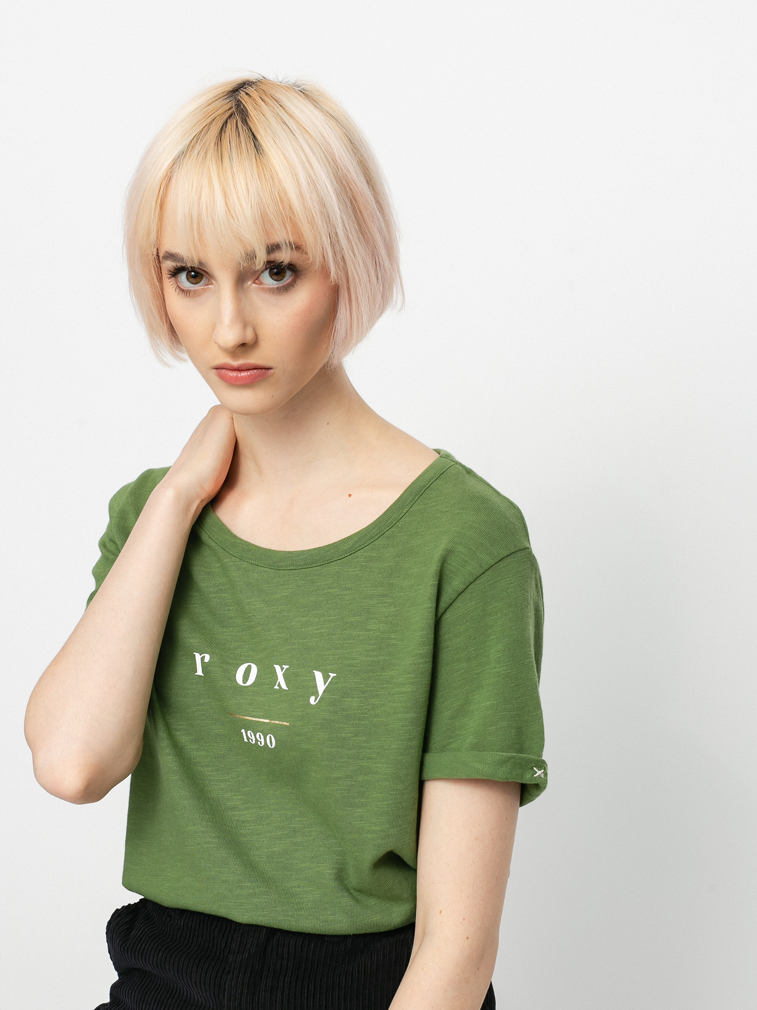 Roxy Oceanholic Wmn Ujjatlan felső (vineyard green)