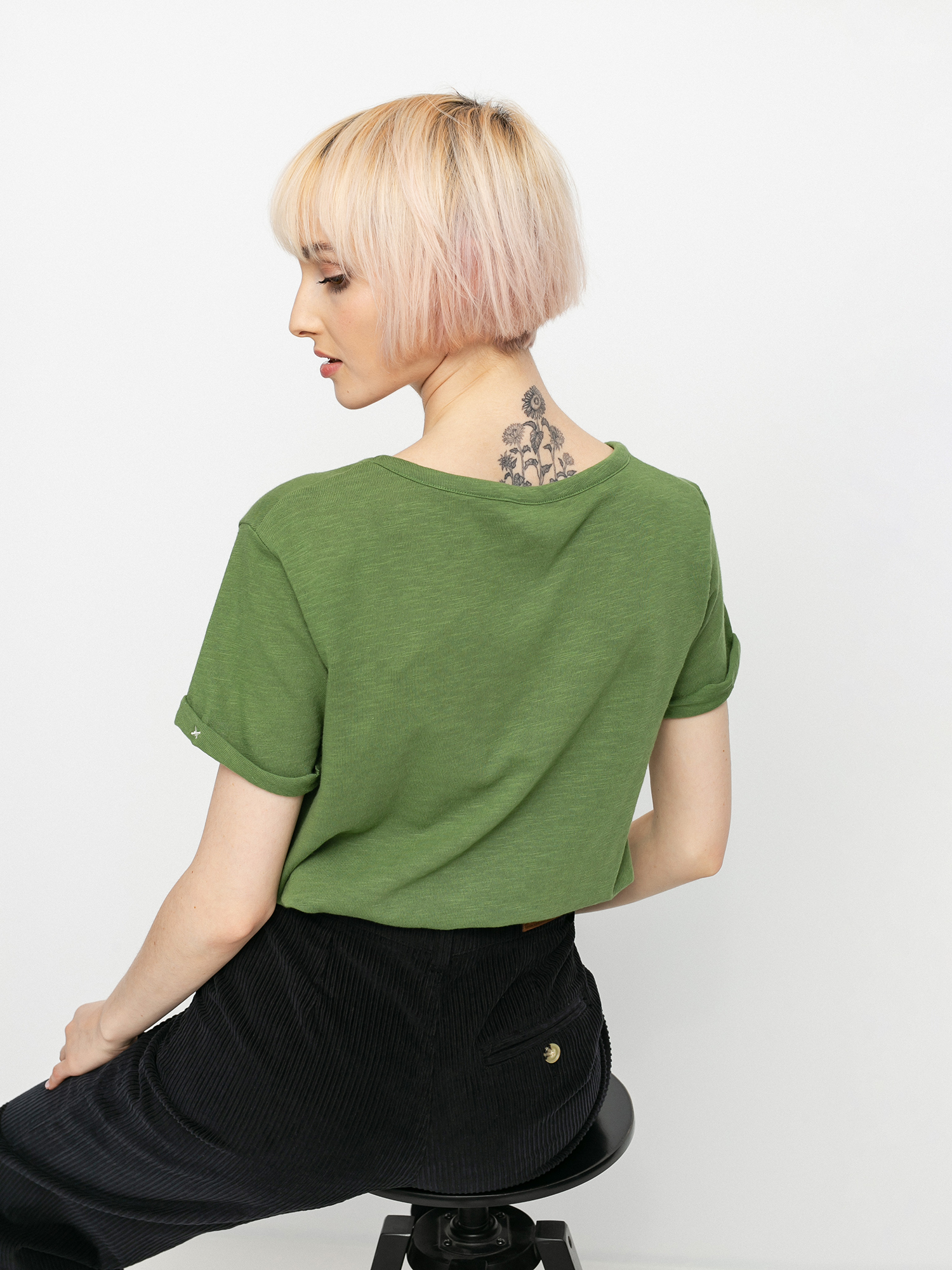 Roxy Oceanholic Wmn Ujjatlan felső (vineyard green)