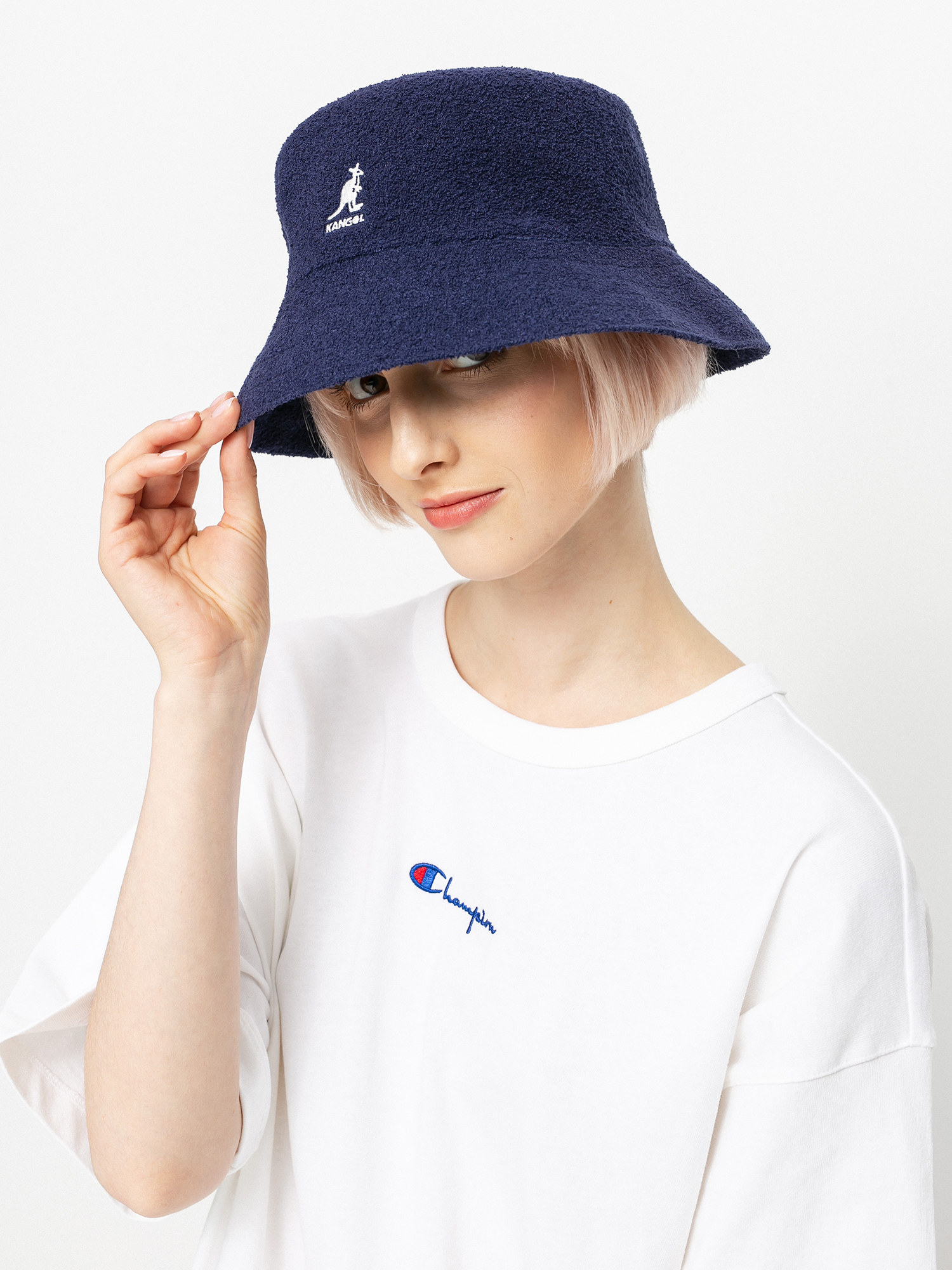 Kangol Bermuda Bucket Kalap (navy)