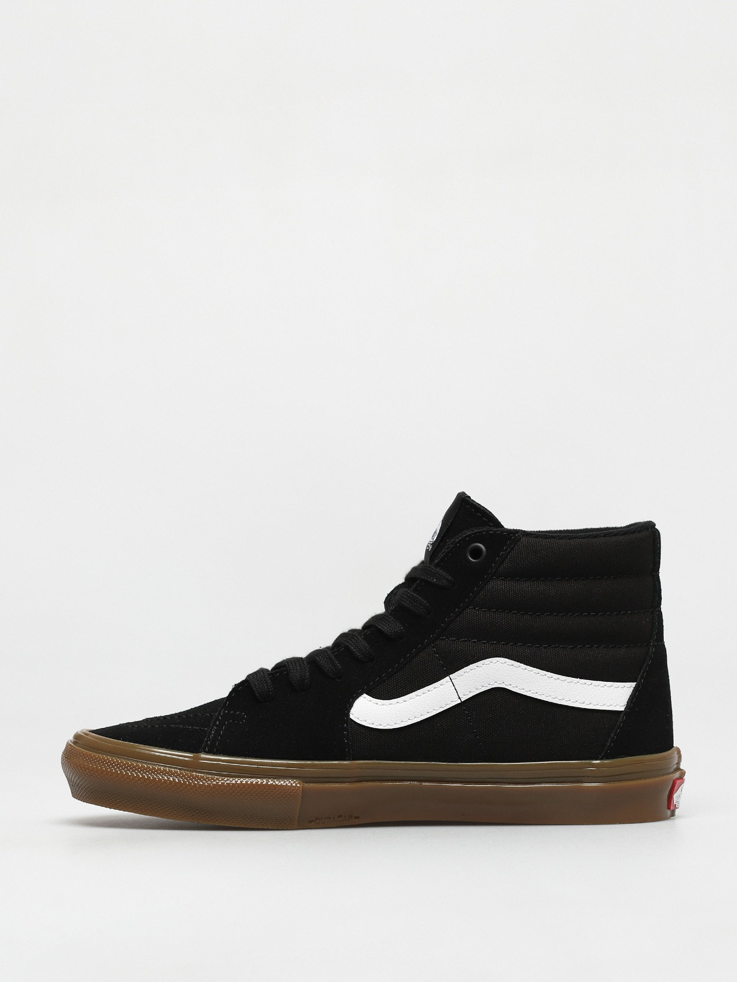 Vans Skate Sk8 Hi Cipők (black/gum)