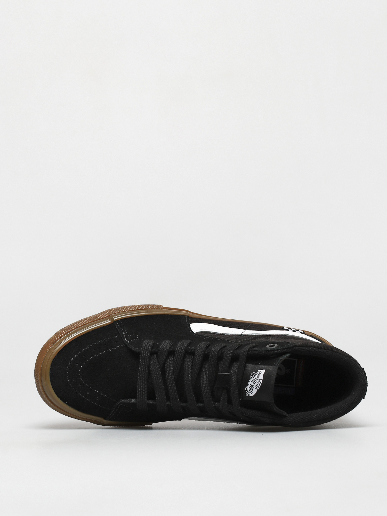 Vans Skate Sk8 Hi Cipők (black/gum)