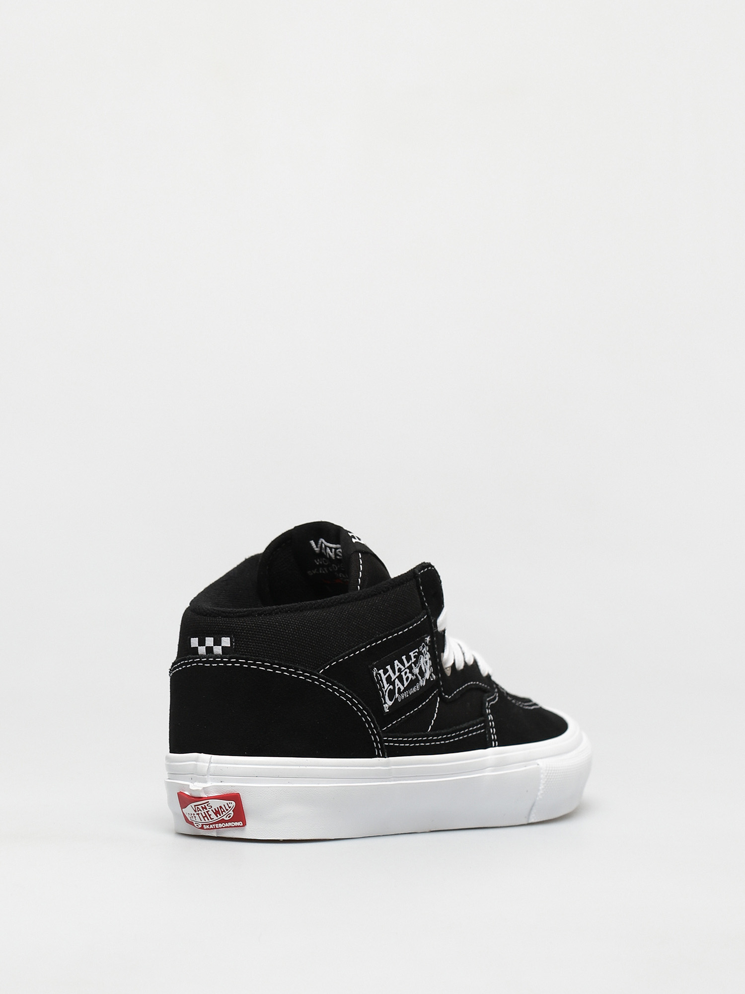 Vans Skate Half Cab Cipők (black/white)