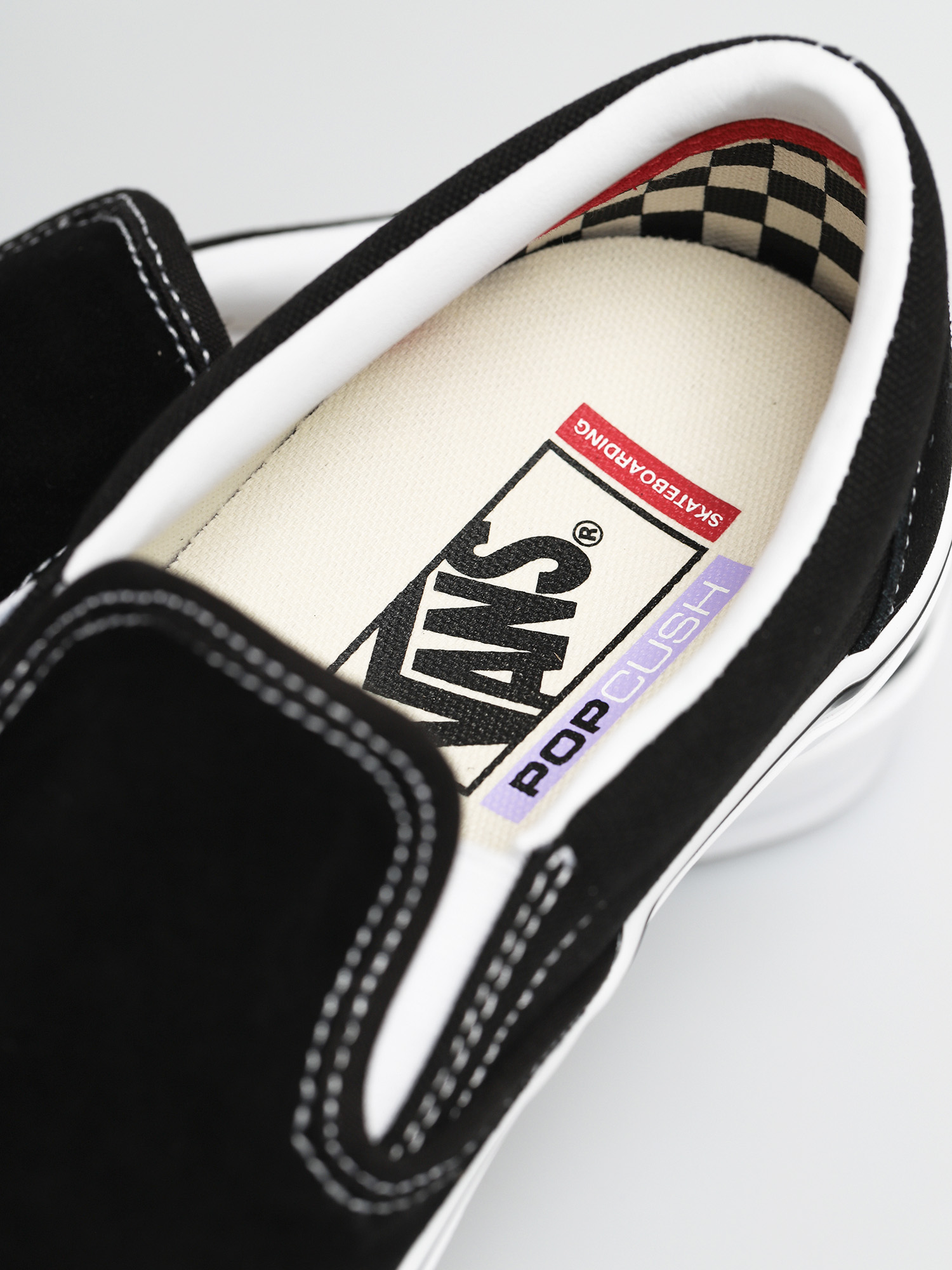 Vans Skate Slip On Cipők (black/white)