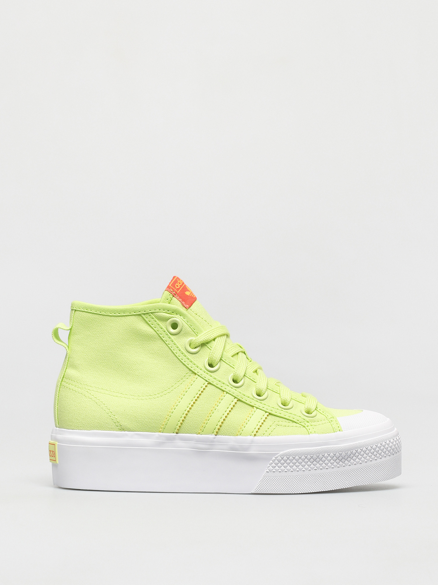 adidas Originals Nizza Platform Mid Wmn Cipők (sefrye/ftwwht/solred)
