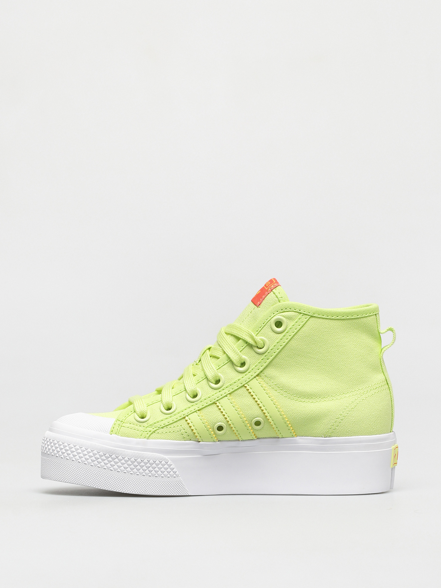 adidas Originals Nizza Platform Mid Wmn Cipők (sefrye/ftwwht/solred)