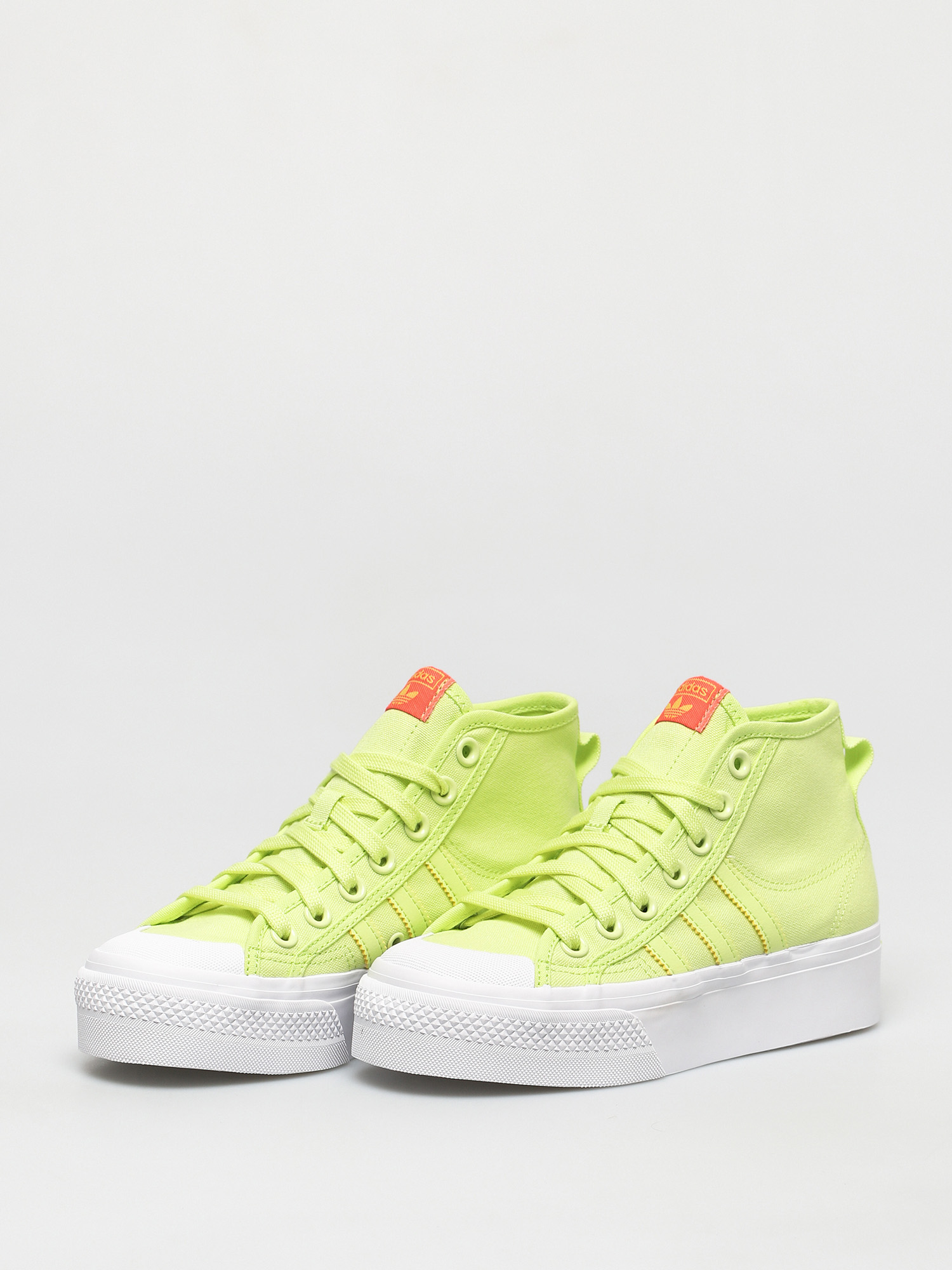 adidas Originals Nizza Platform Mid Wmn Cipők (sefrye/ftwwht/solred)