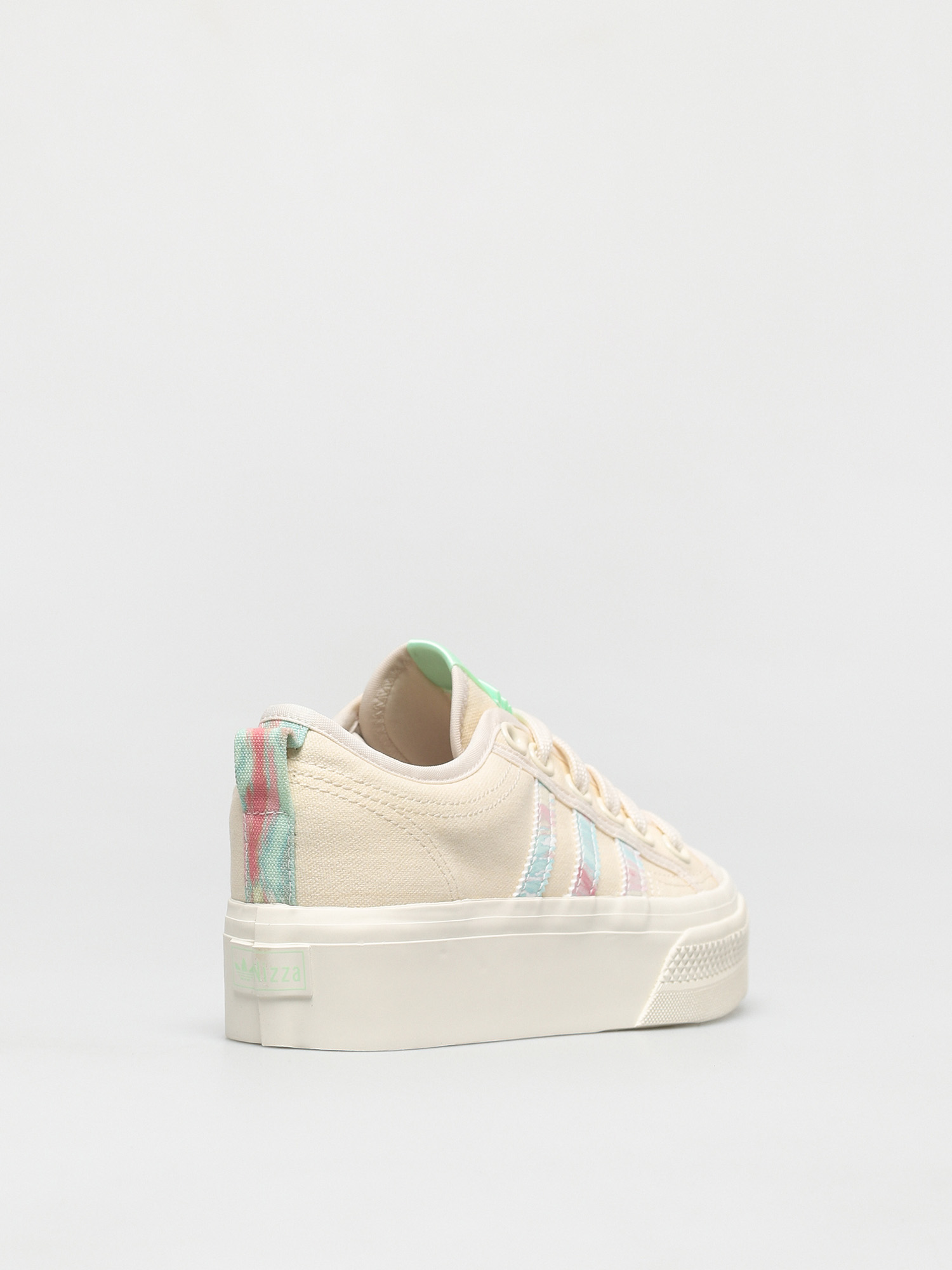 adidas Originals Nizza Platform Wmn Cipők (cwhite/cwhite/frogrn)
