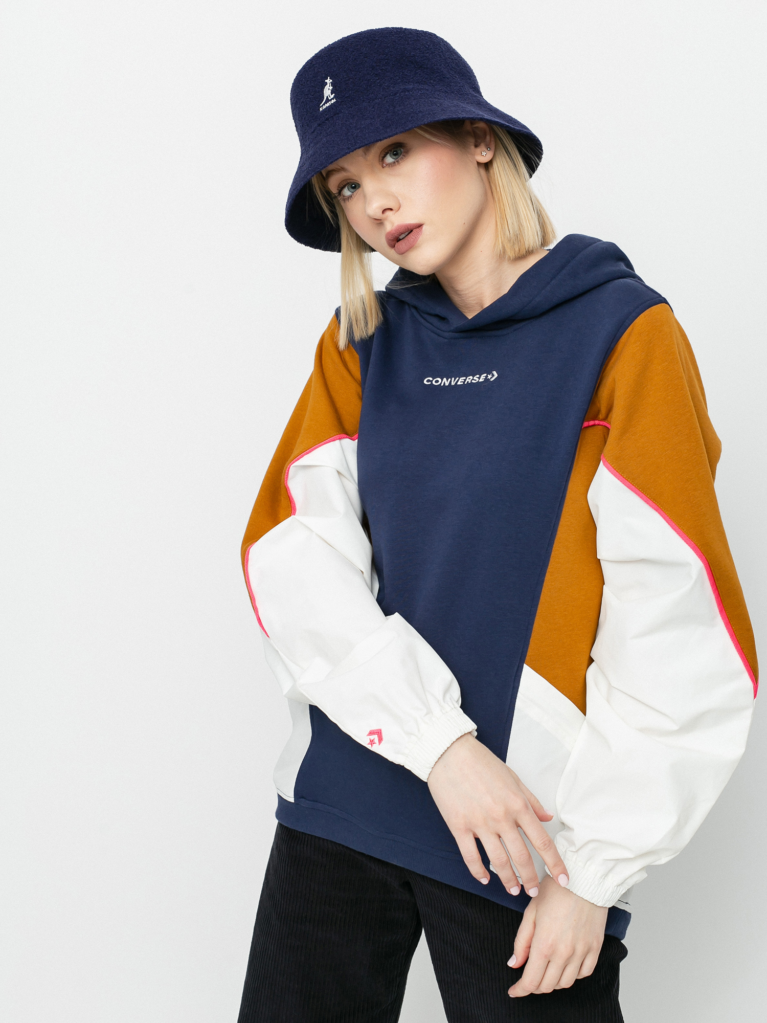 Converse Blocked Alterrain HD Wmn Kapucnis pulóver (midnight navy multi)