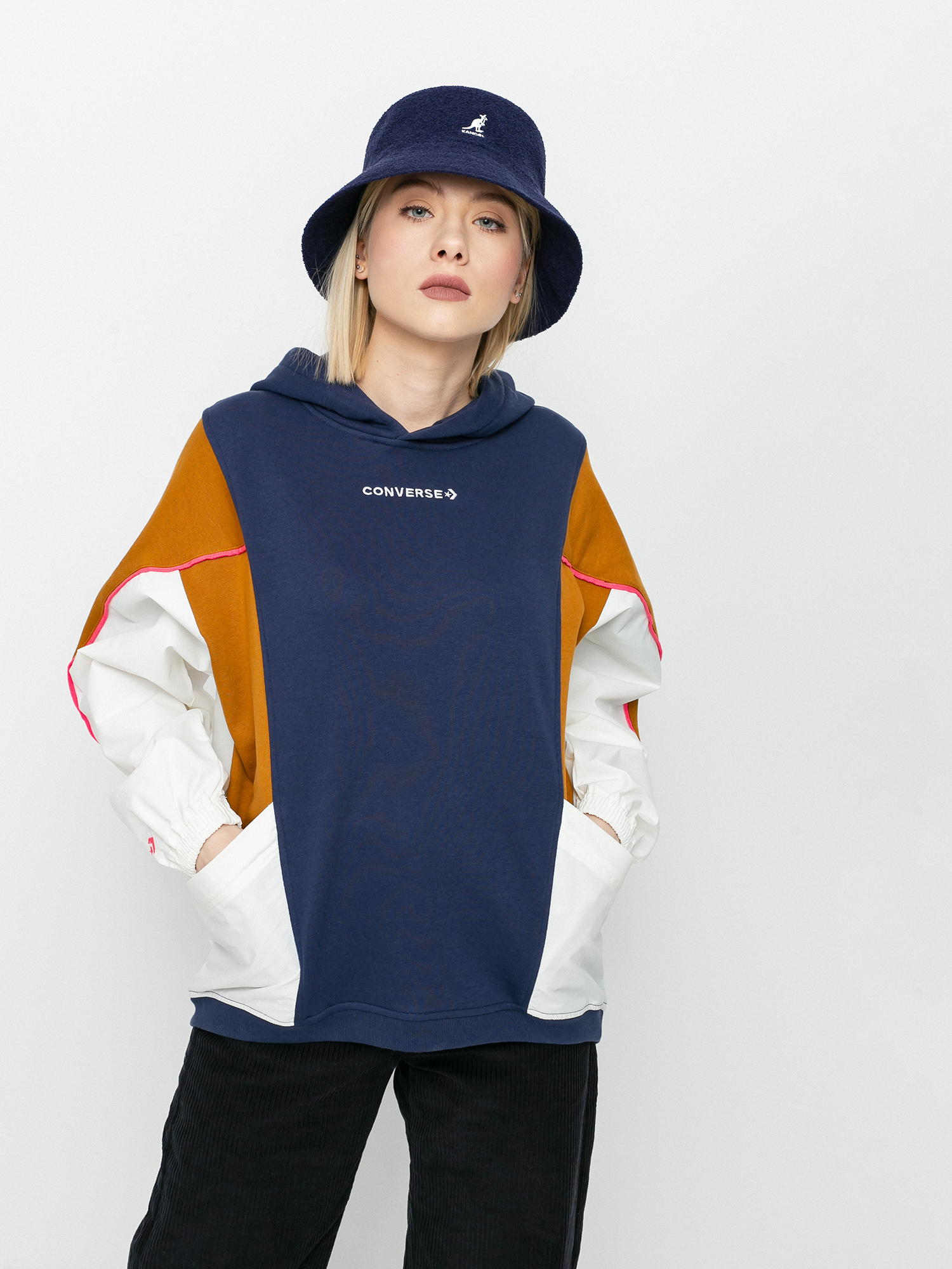 Converse Blocked Alterrain HD Wmn Kapucnis pulóver (midnight navy multi)