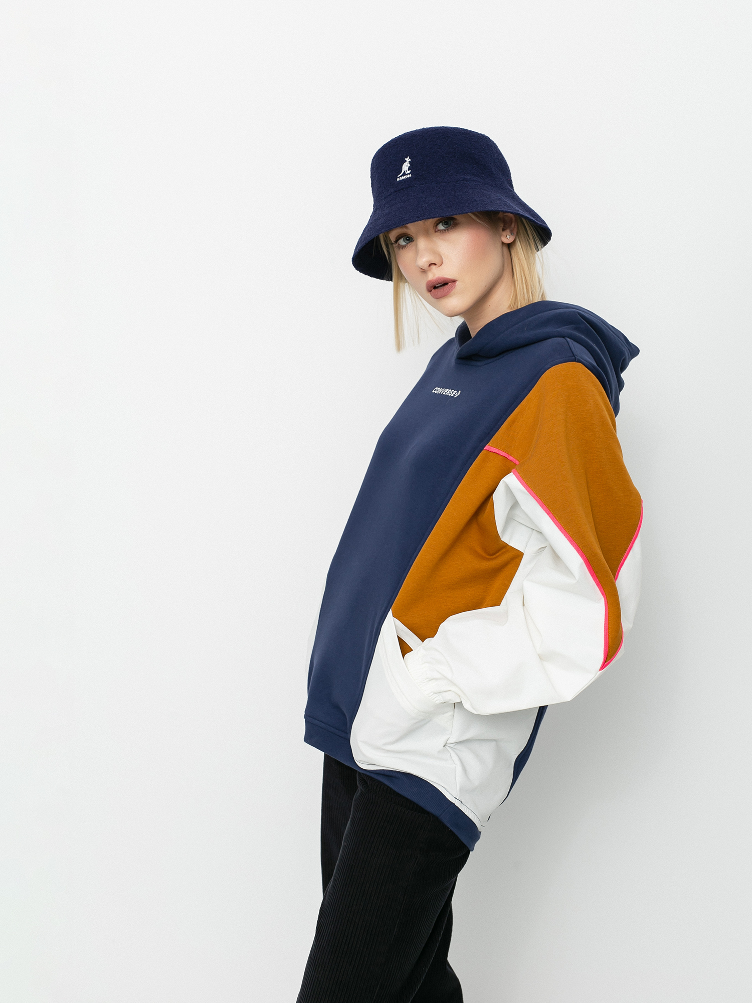 Converse Blocked Alterrain HD Wmn Kapucnis pulóver (midnight navy multi)