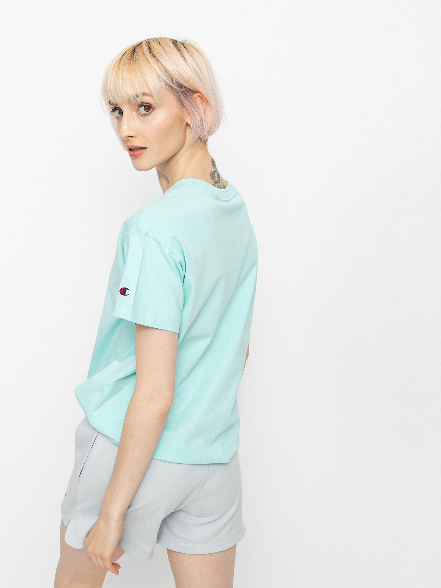 Champion Crewneck 112650 Wmn Ujjatlan felső (btt)