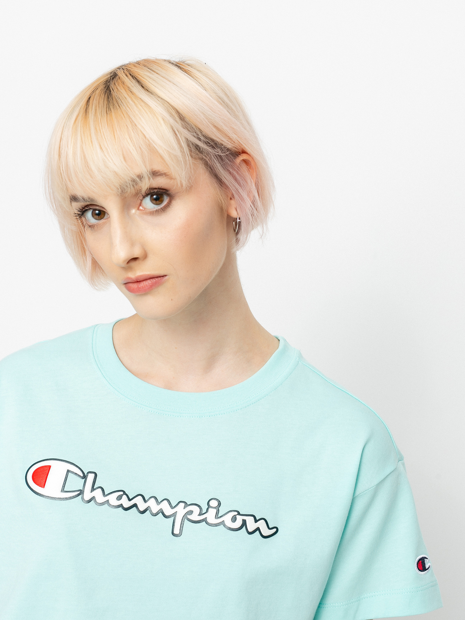 Champion Crewneck 112650 Wmn Ujjatlan felső (btt)