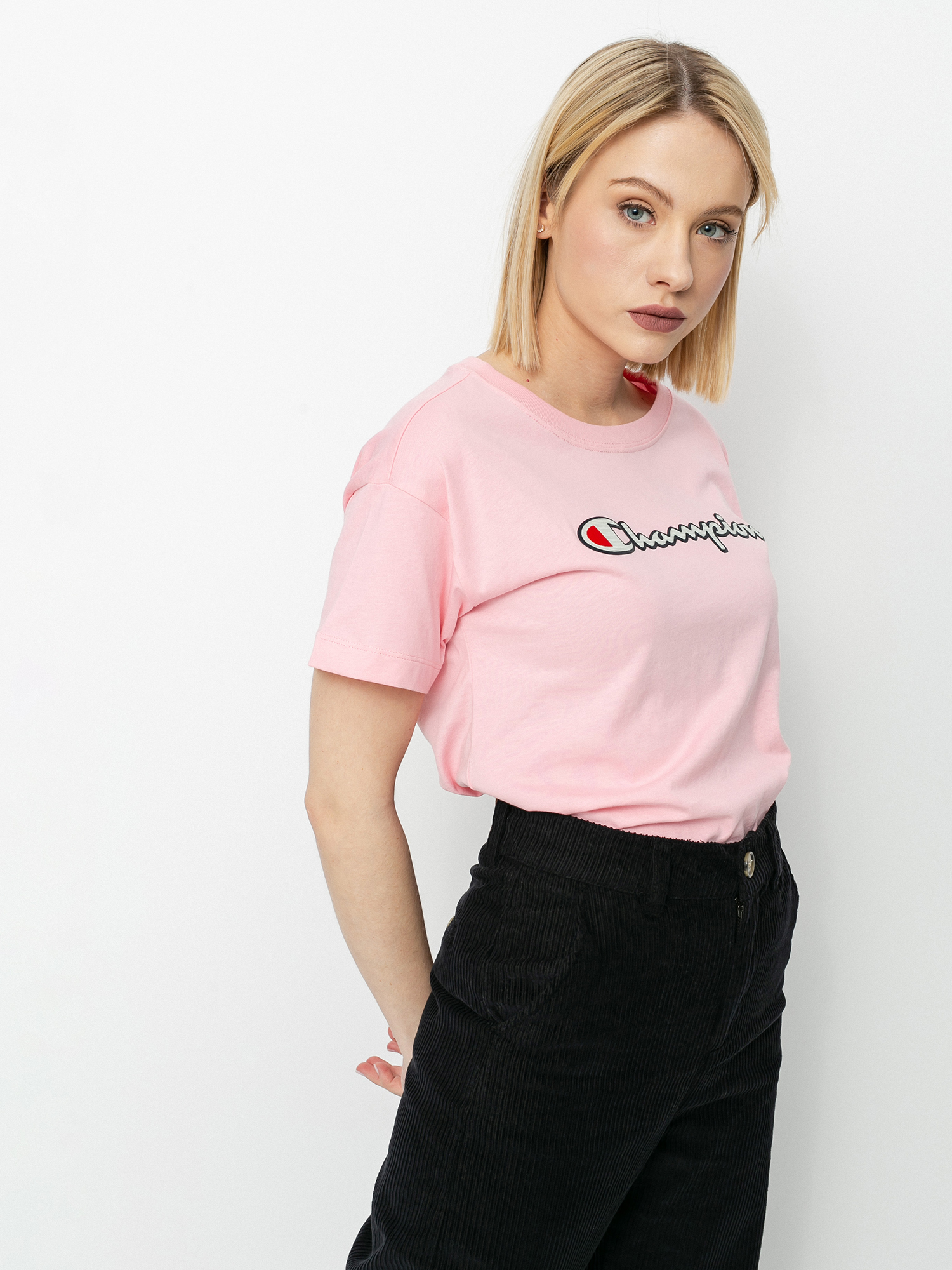 Champion Crewneck 112650 Wmn Ujjatlan felső (cnp)