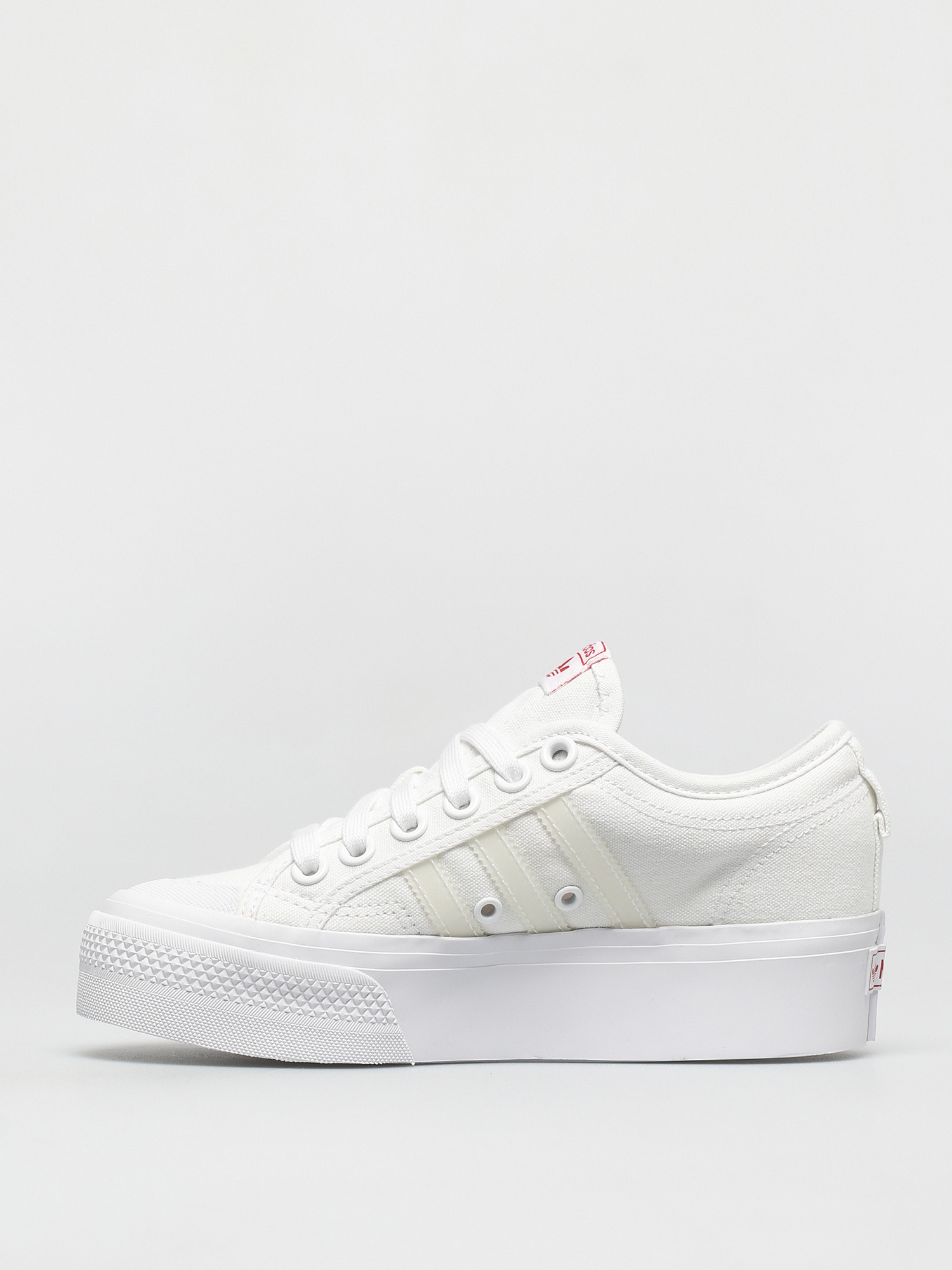 adidas Originals Nizza Platform Wmn Cipők (ftwwht/vivred/gumm2)