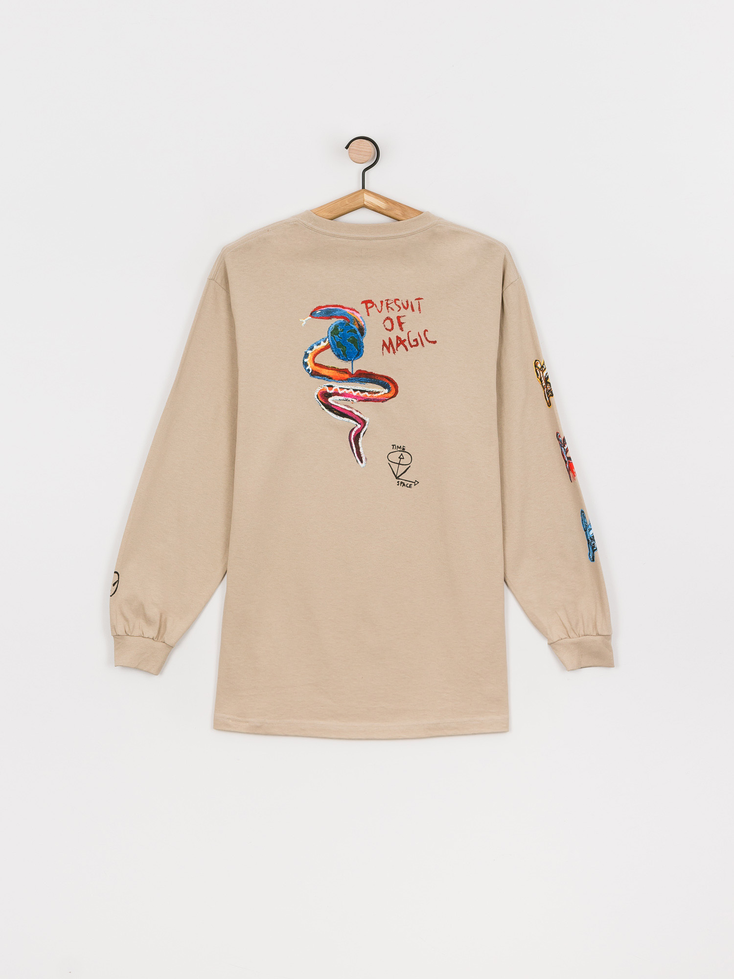 Brixton Bb Time Machine Stt Hosszú ujjú felső (gravel)