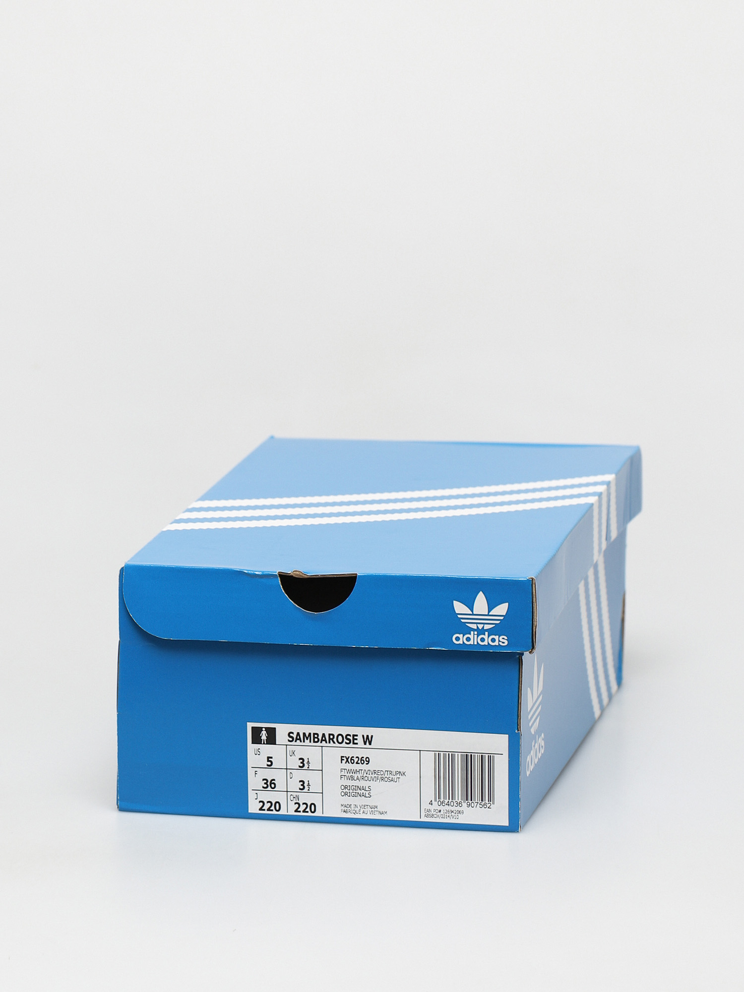 adidas Originals Sambarose Wmn Cipők (ftwwht/vivred/trupnk)