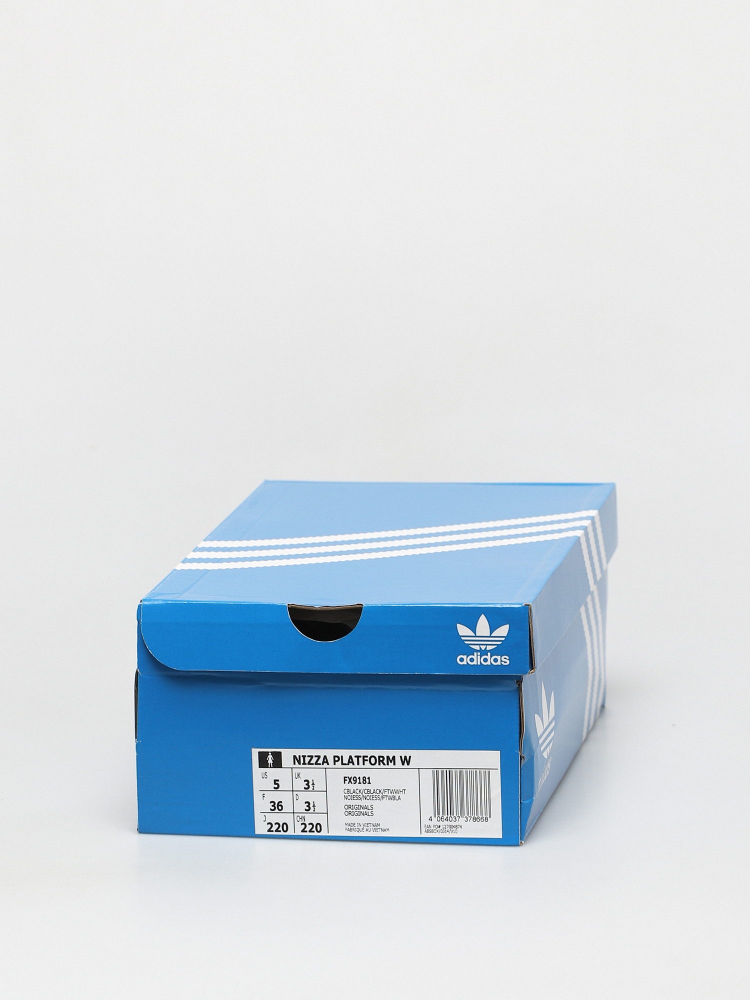 adidas Originals Cipők Nizza Platform Wmn (cblack/cblack/ftwwht)