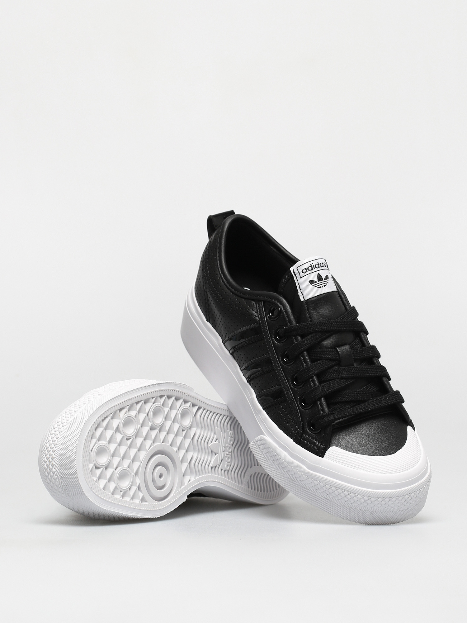 adidas Originals Cipők Nizza Platform Wmn (cblack/cblack/ftwwht)
