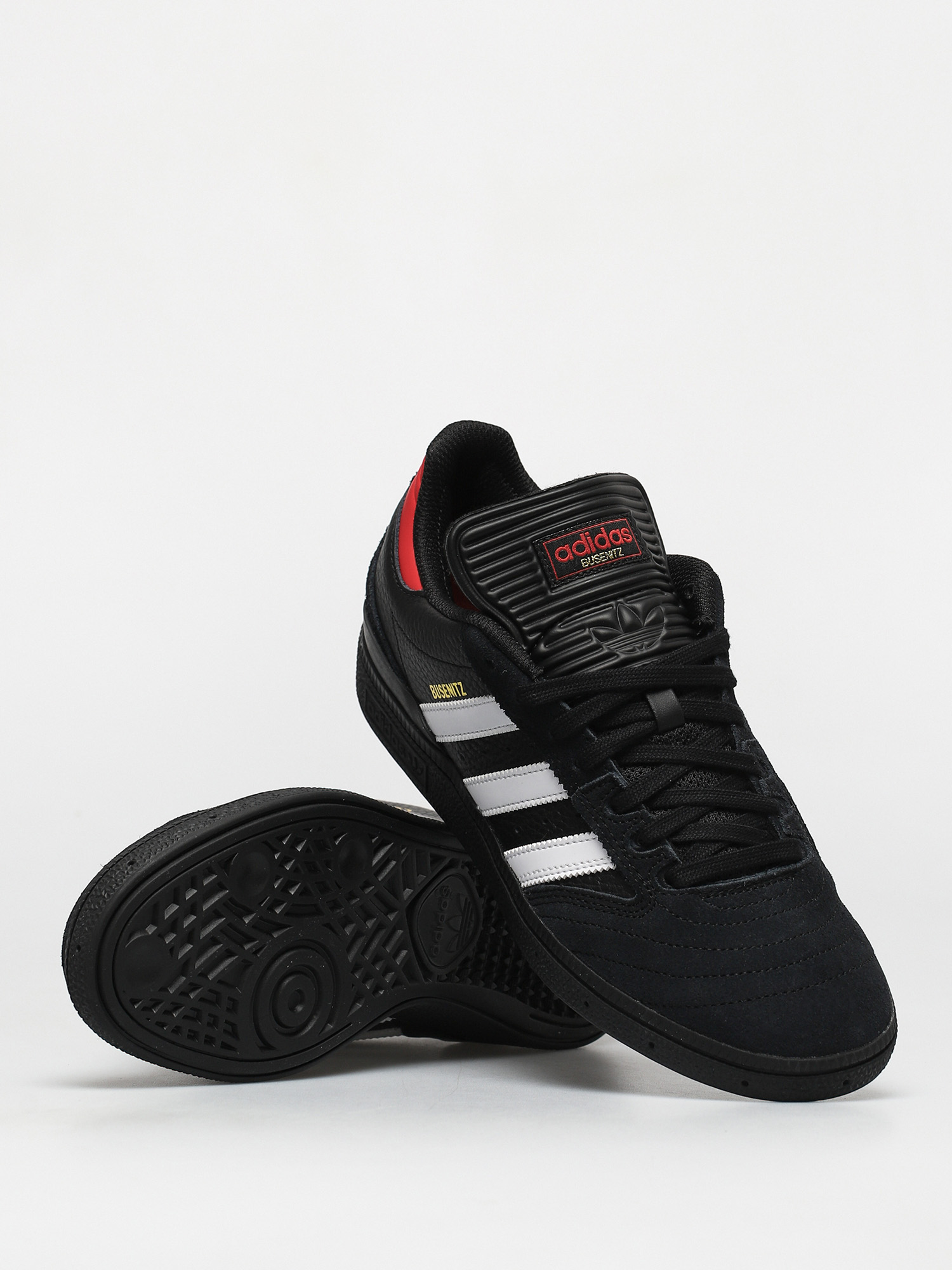 adidas Busenitz Cipők (cblack/ftwwht/vivred)