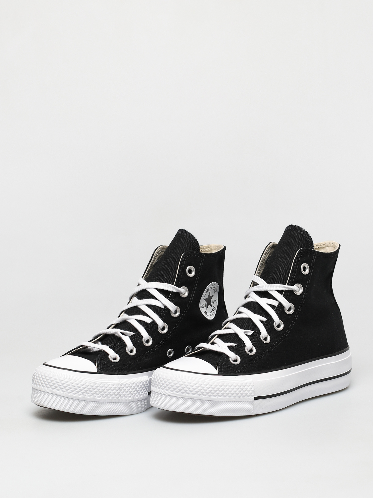 Converse Chuck Taylor All Star Lift Hi Cipők Wmn (black)