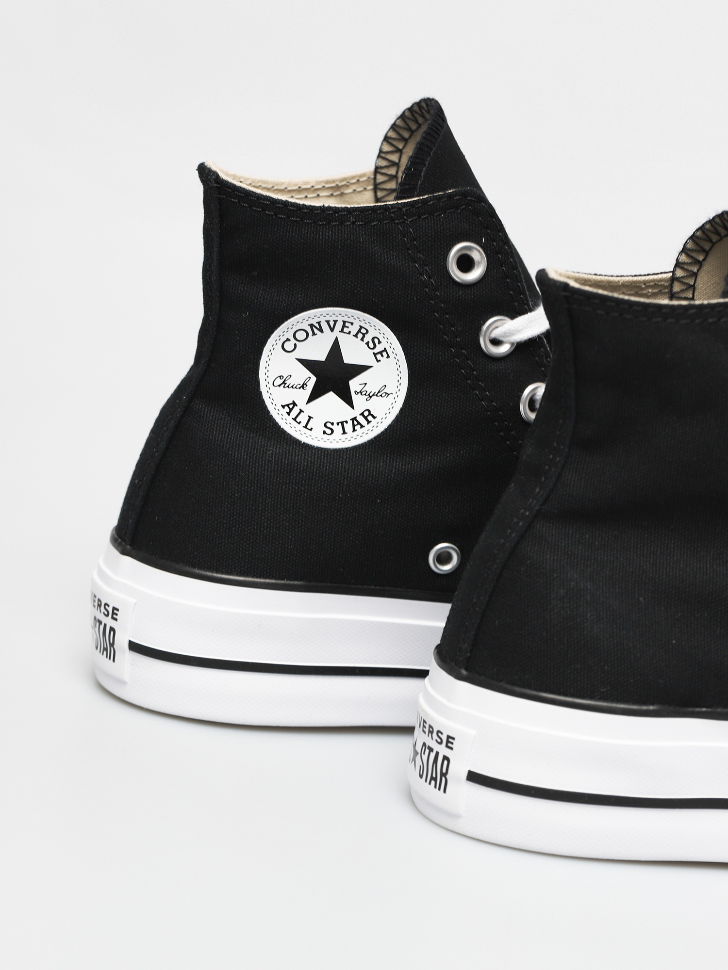 Converse Chuck Taylor All Star Lift Hi Cipők Wmn (black)