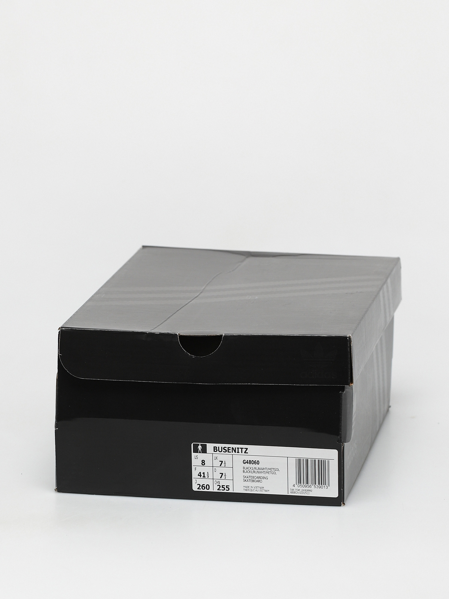 adidas Busenitz Cipők (black1/runwht/metgol)