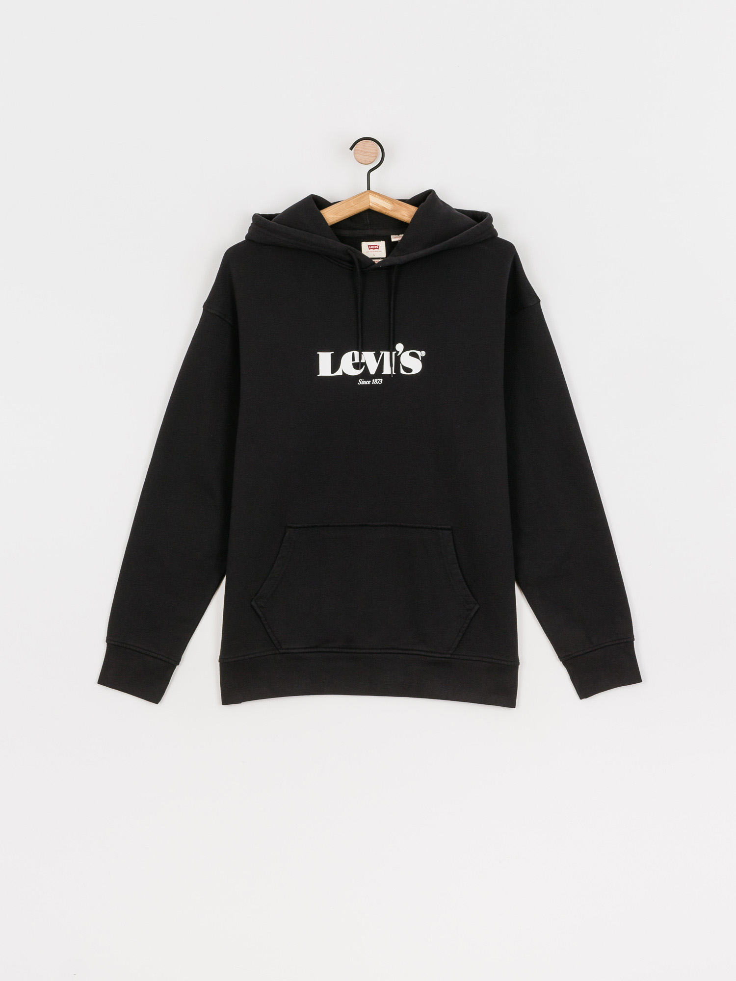 Levi's® T2 Relaxed Graphic HD Kapucnis pulóver (caviar)