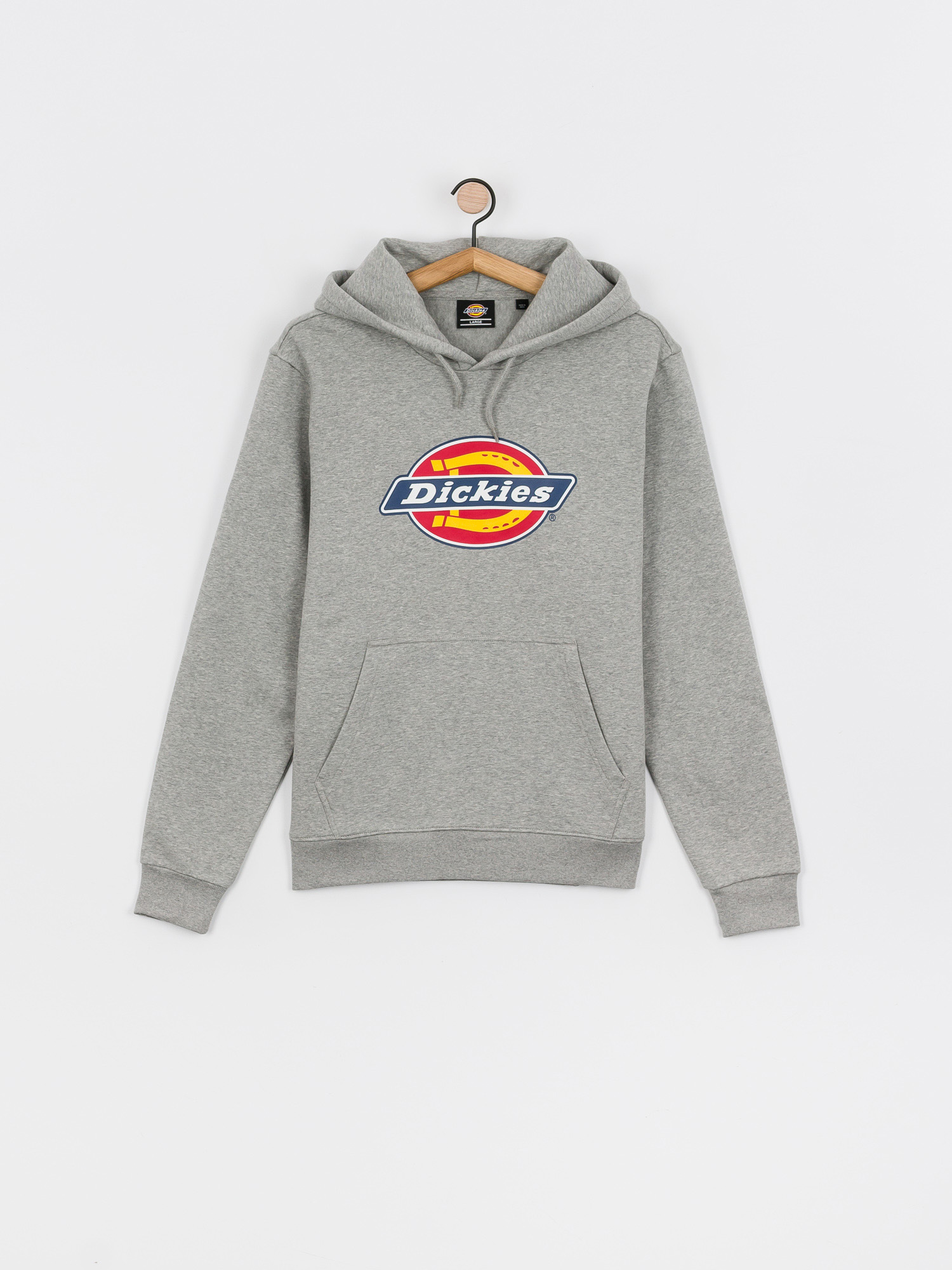 Dickies Icon Logo HD Kapucnis pulóver (grey melange)