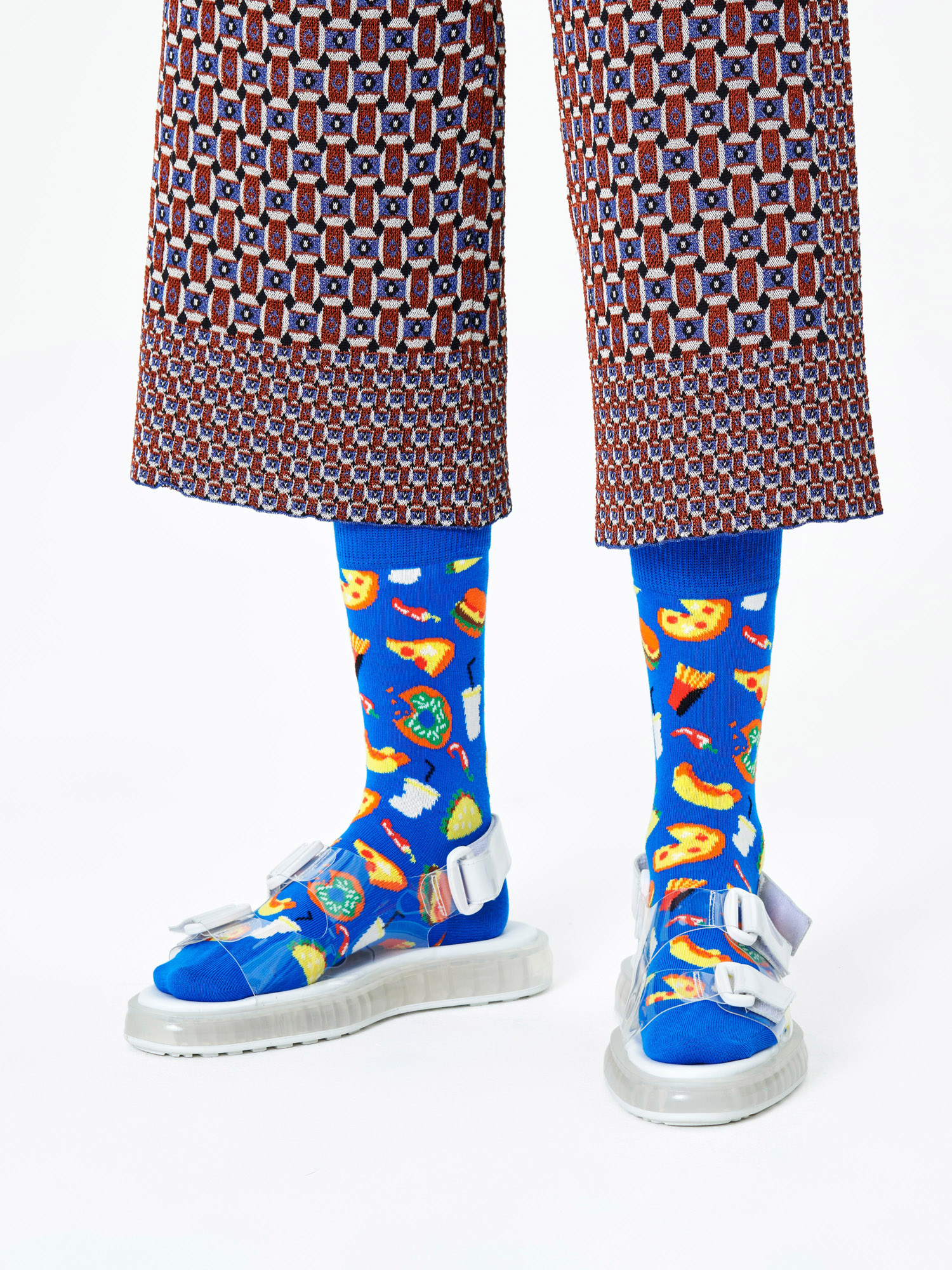 Happy Socks Junk Food Zokni (royal)