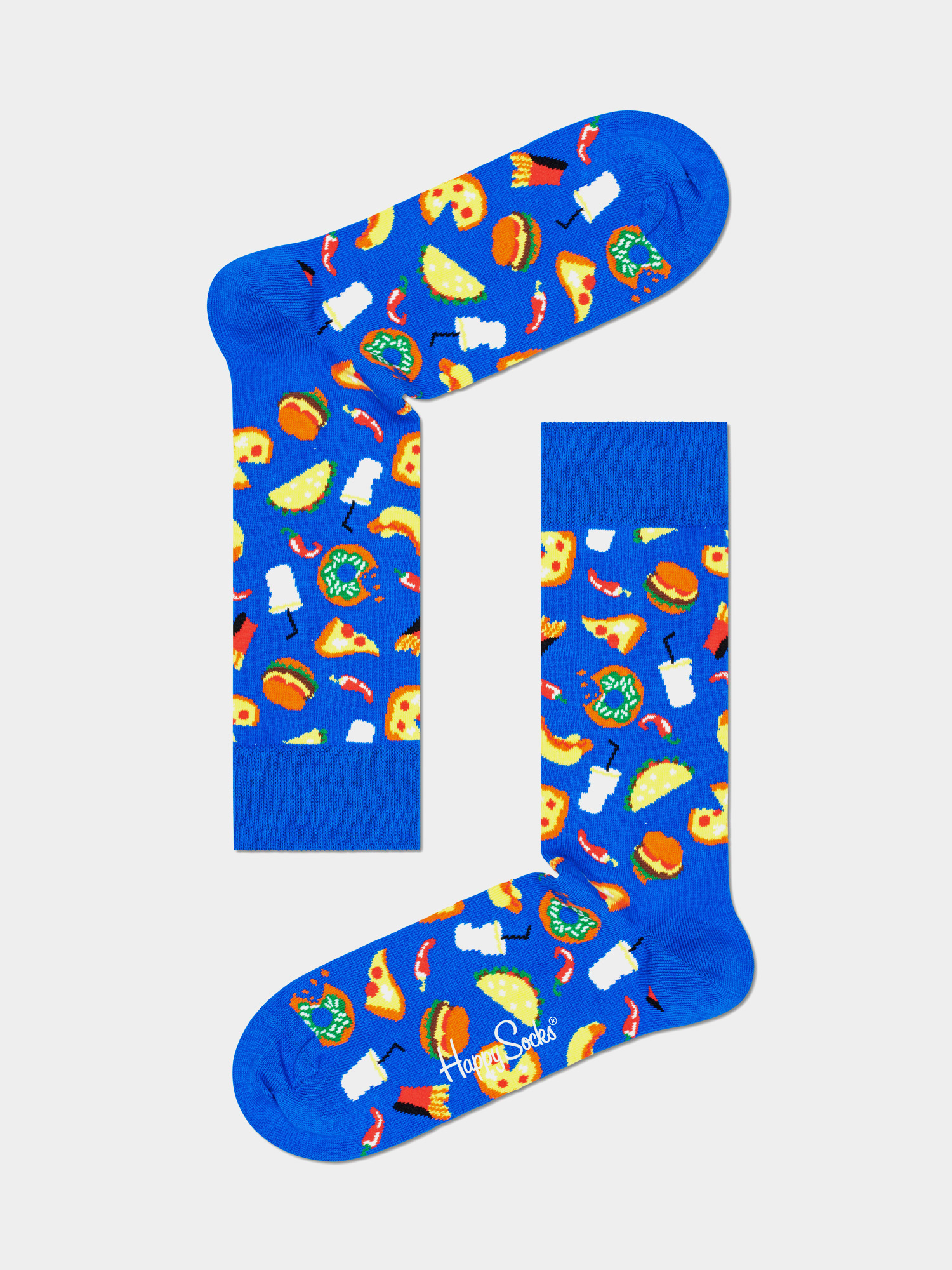 Happy Socks Junk Food Zokni (royal)