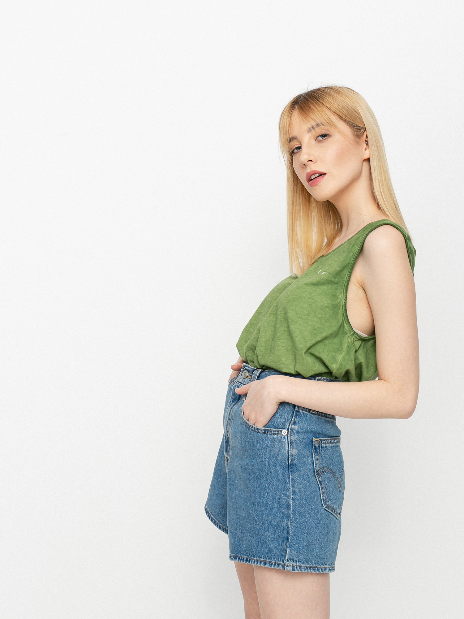 Roxy Need A Wave A Wmn Ujjatlan felső (vineyard green)