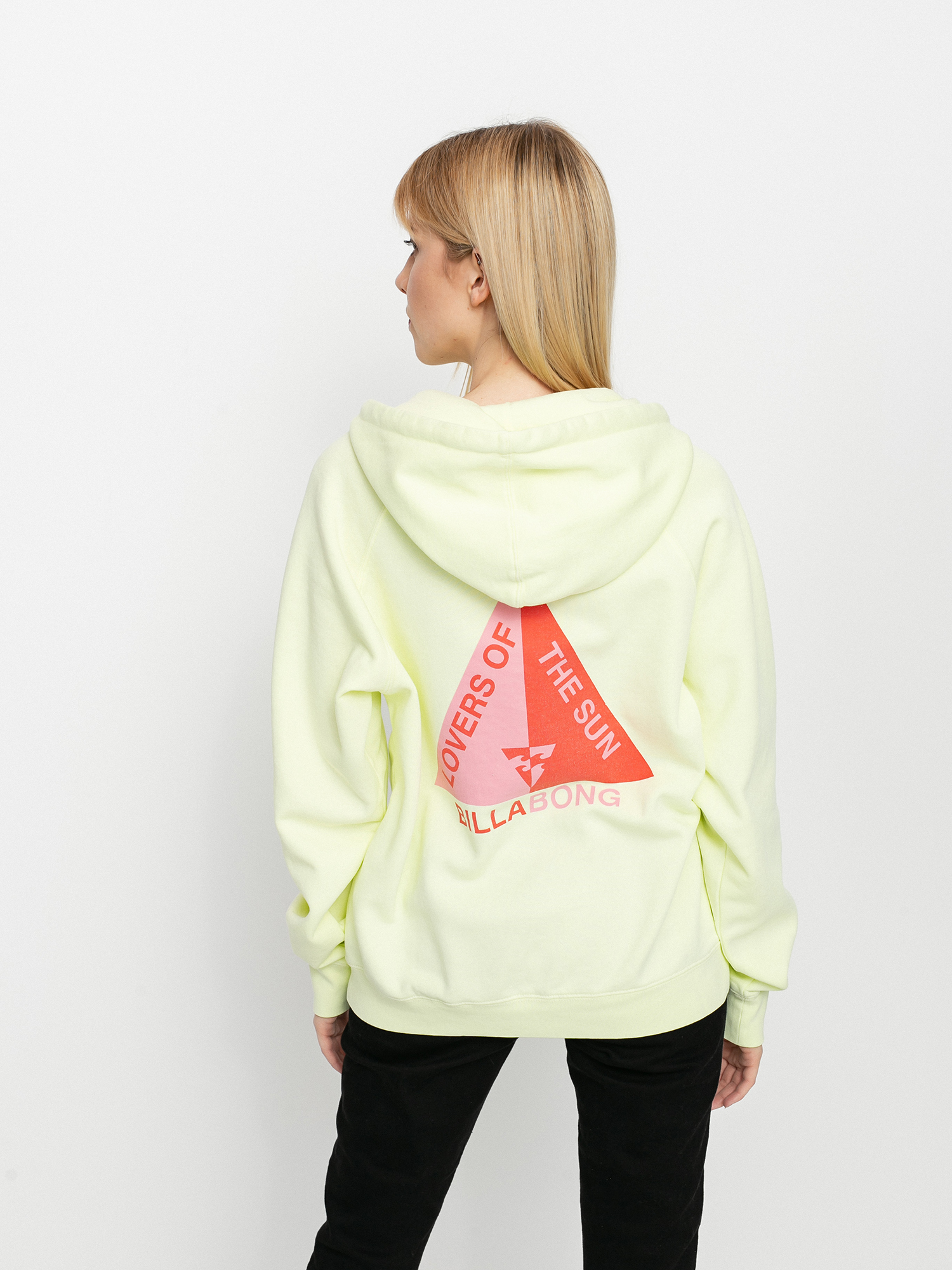 Billabong Catching Waves HD Wmn Kapucnis pulóver (key lime)