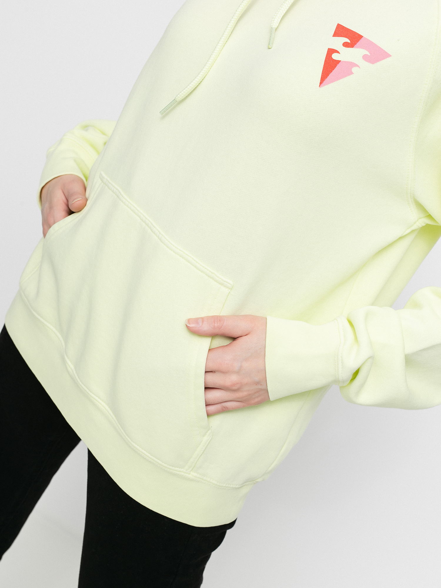 Billabong Catching Waves HD Wmn Kapucnis pulóver (key lime)