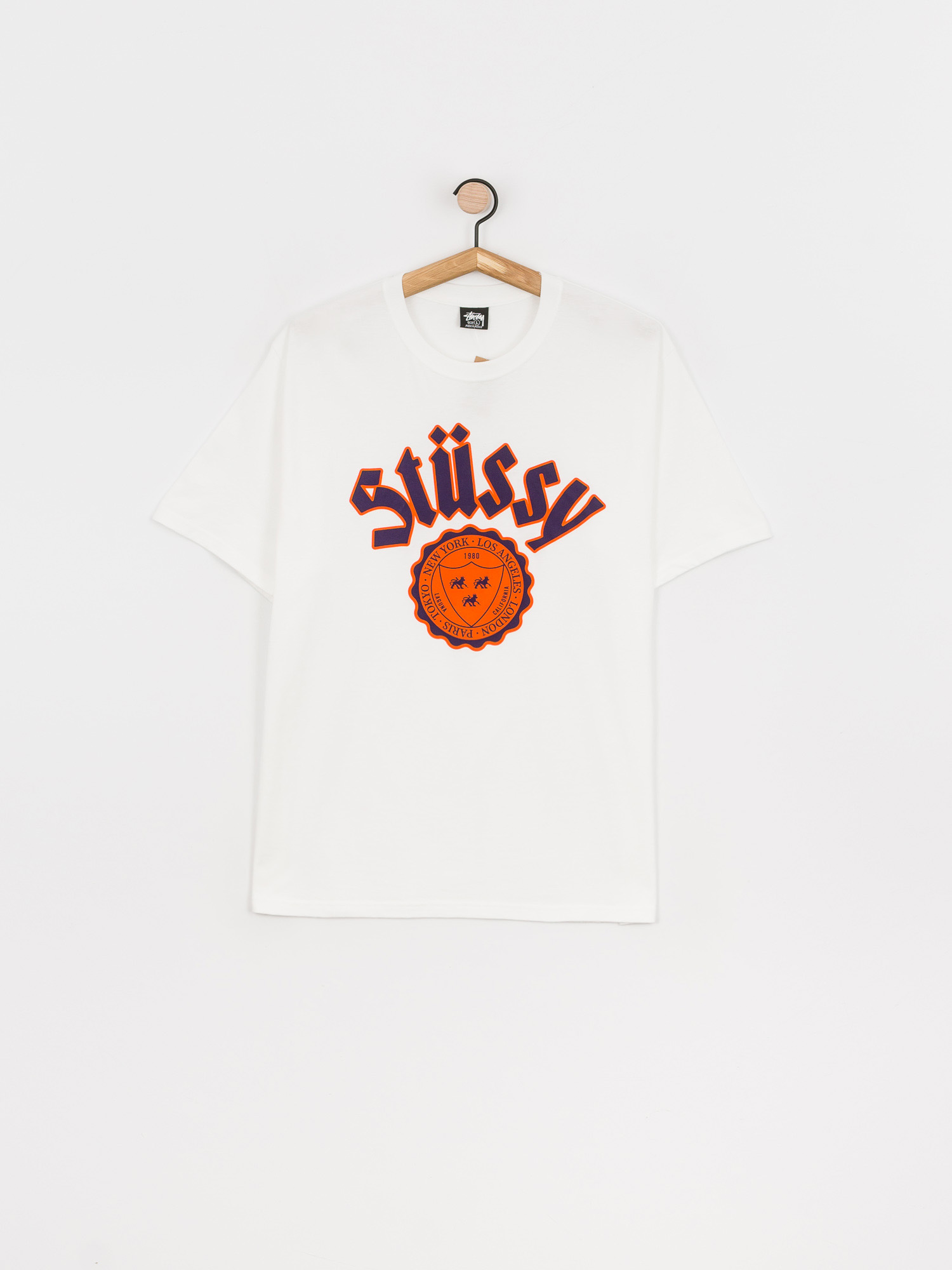 Stussy City Seal Ujjatlan felső (white)